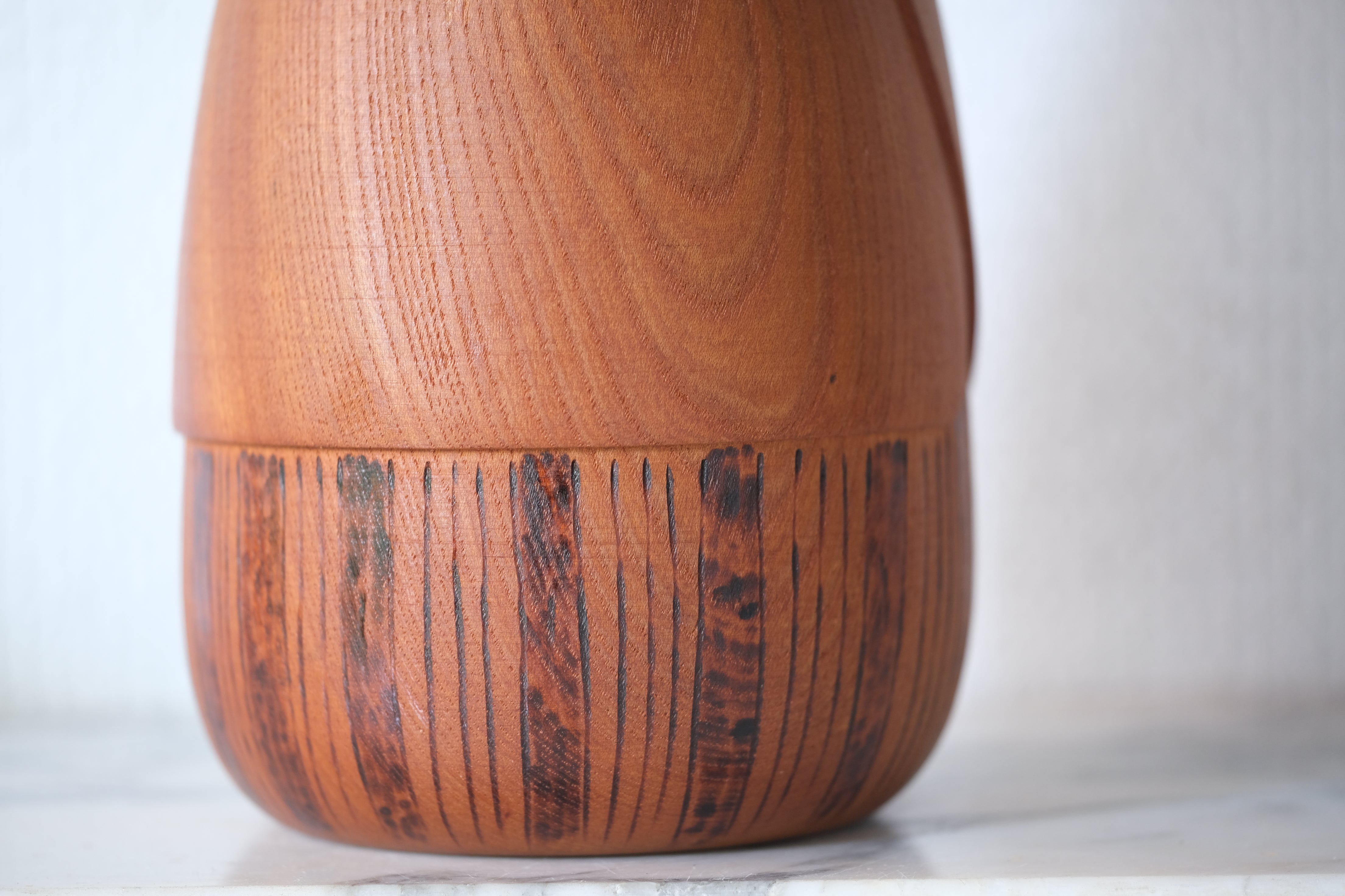 Exclusive Vintage Creative Kokeshi by Kato Masami 加藤正美 (1925-2012) | Titled: 雪国 - Yukiguni - Snow Country | 29,5 cm