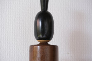 Exclusive Vintage Sosaku Kokeshi By the Award-winning Shozan Shido (1932-1995) | 47 cm