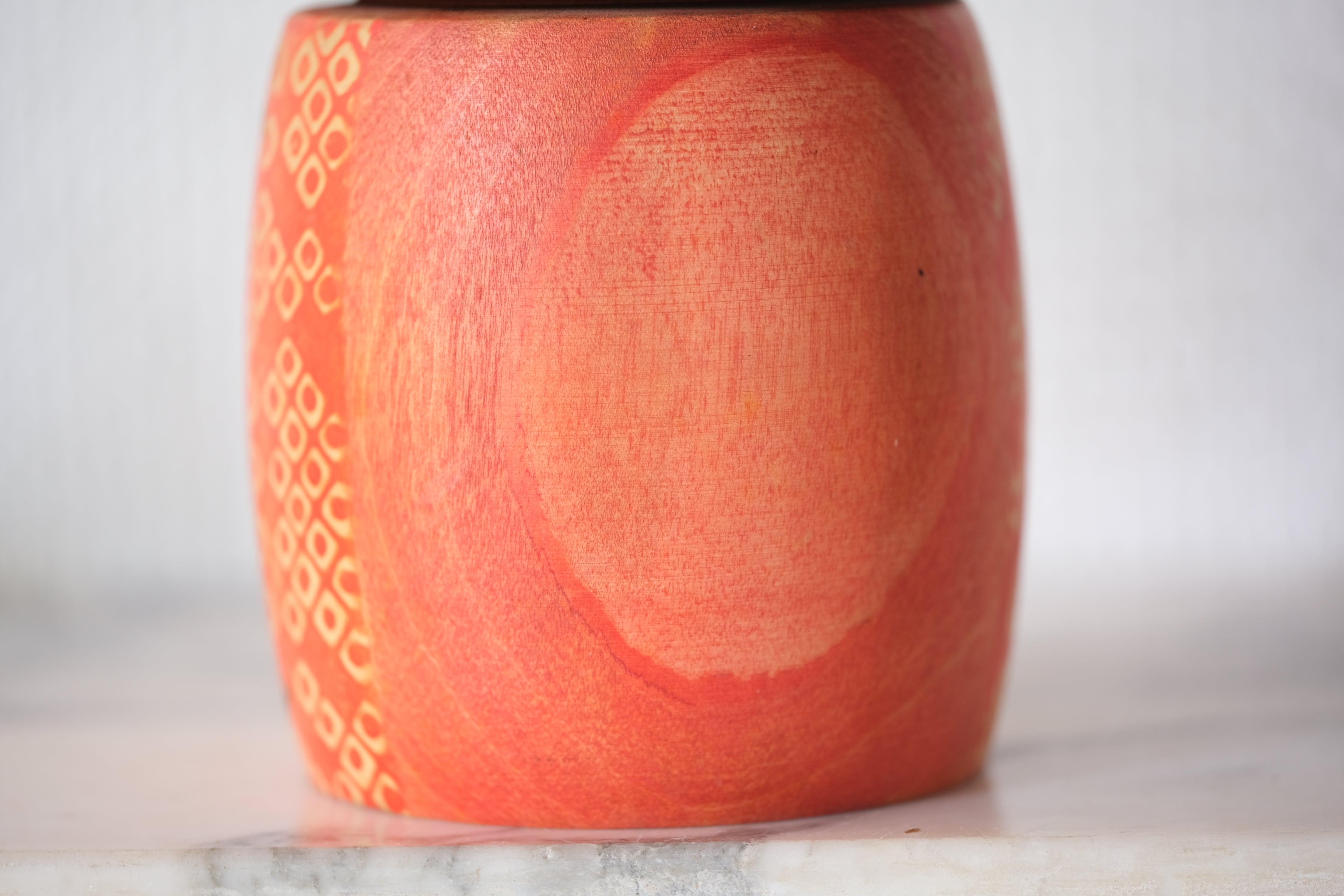 Rare Vintage Gumma Kokeshi by Kazuo Takamizawa 高見沢一夫 (1927-) | 16,5 cm