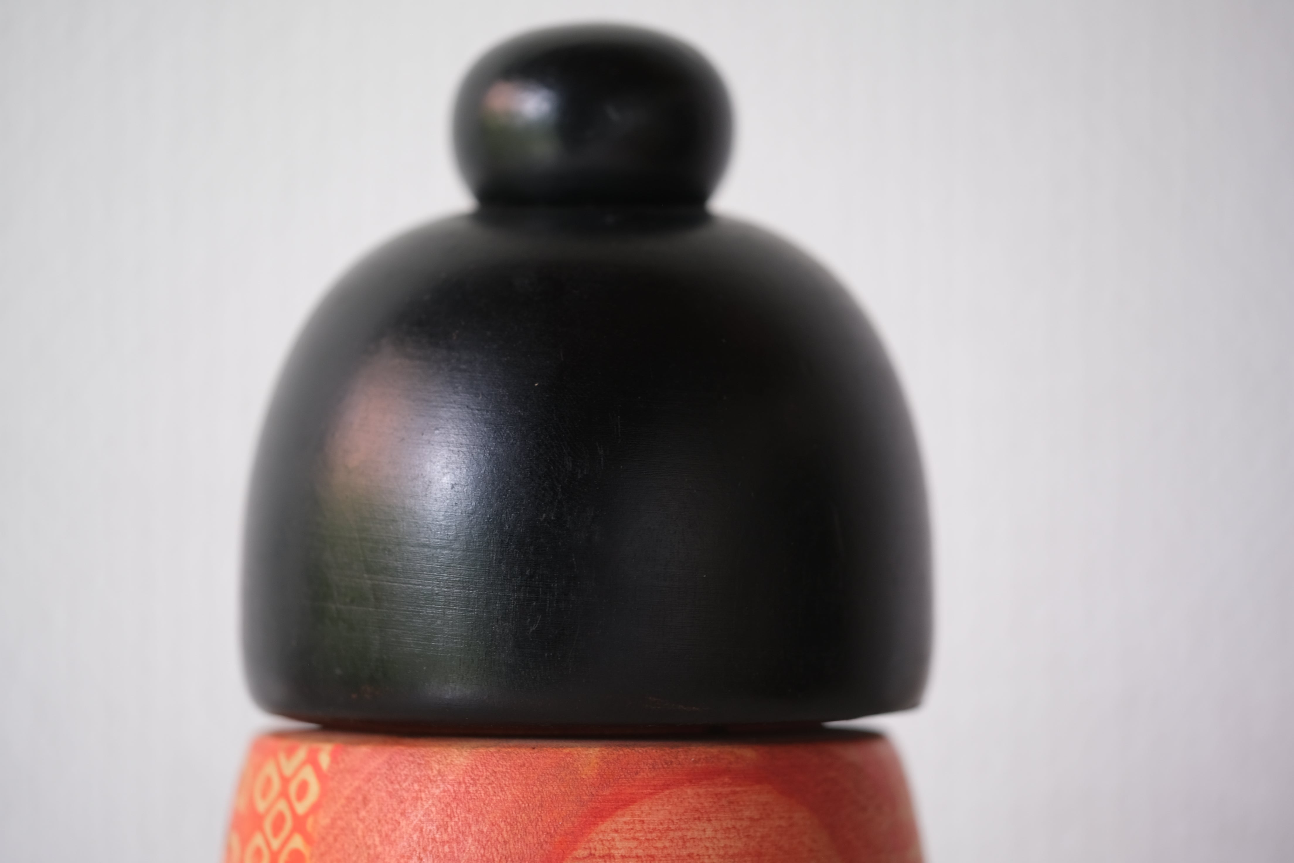 Rare Vintage Gumma Kokeshi by Kazuo Takamizawa 高見沢一夫 (1927-) | 16,5 cm