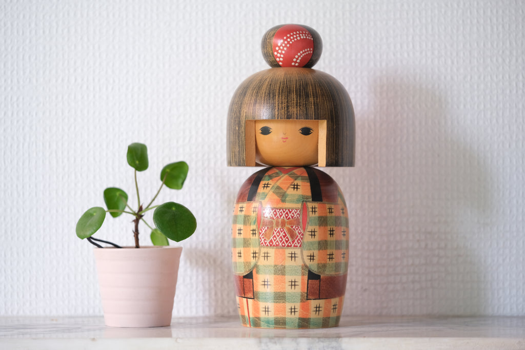 Vintage Gumma Kokeshi by Horaku | 22,5 cm