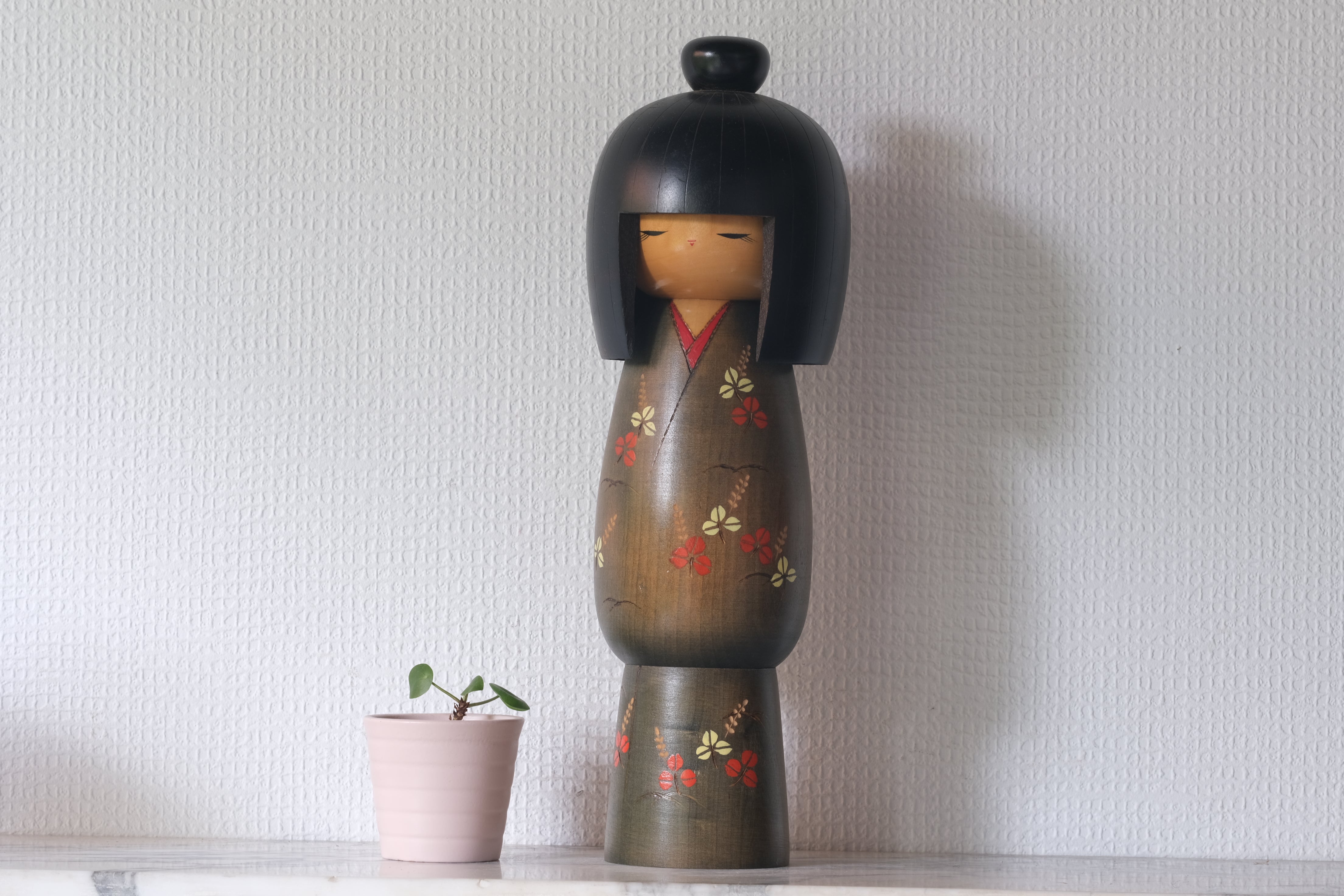 Vintage Gumma Kokeshi by Sadao Kishi 岸貞夫 (1932-1998) | 34 cm