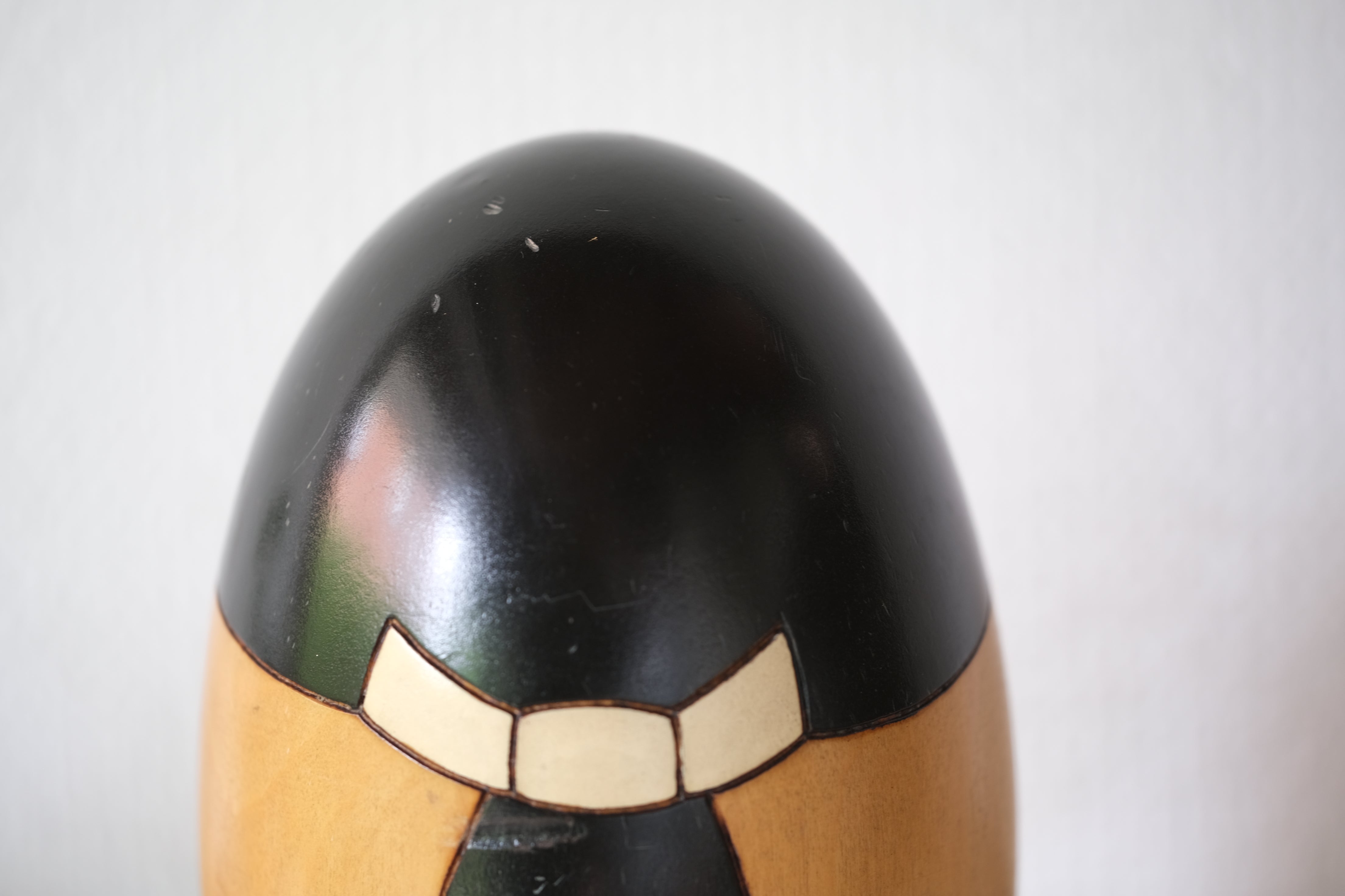 Rare Vintage Sosaku Kokeshi By Yokoyama Teruo (1953-2005) | 14 cm