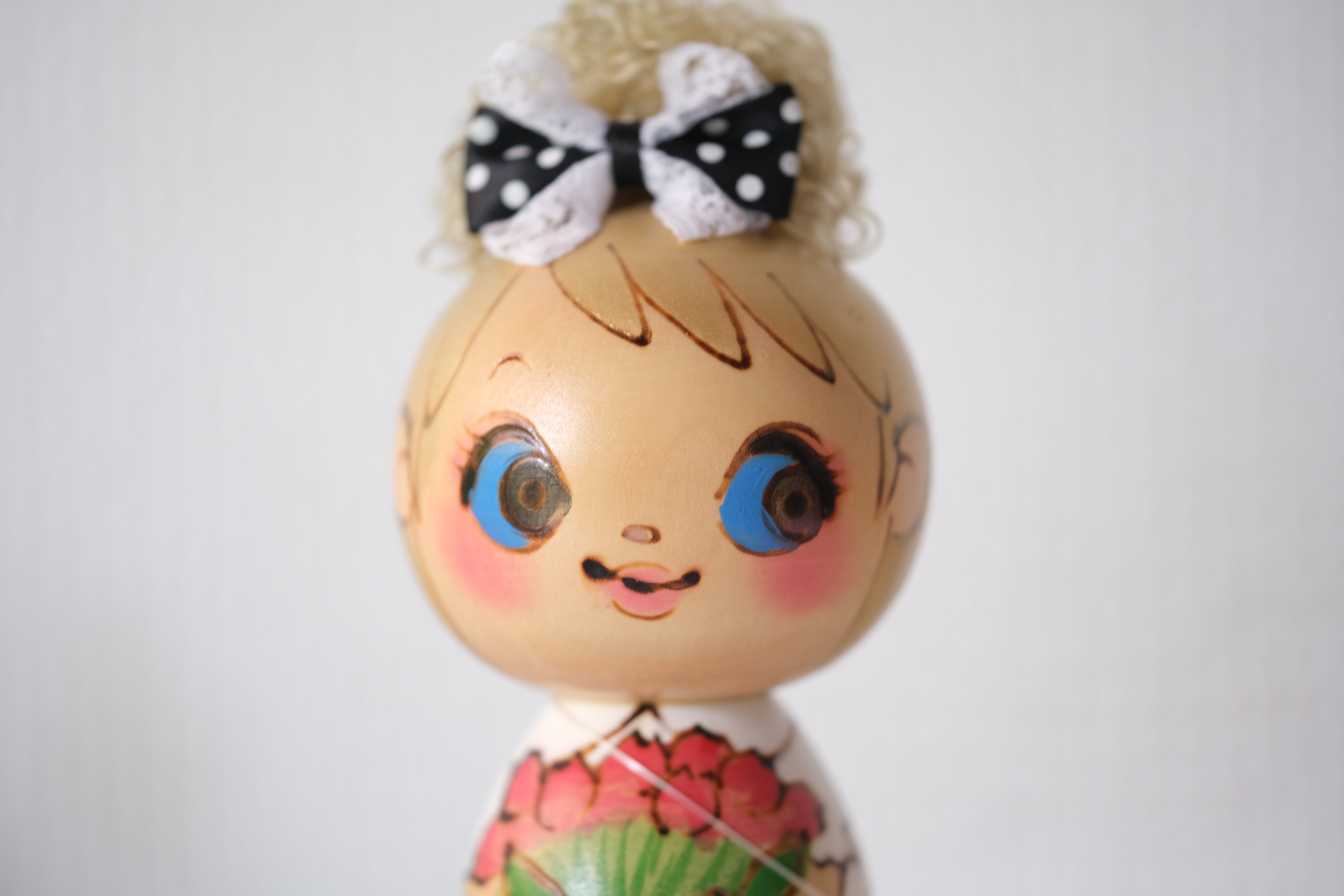 Cokets | Kokeshi Inspired Doll | 13 cm