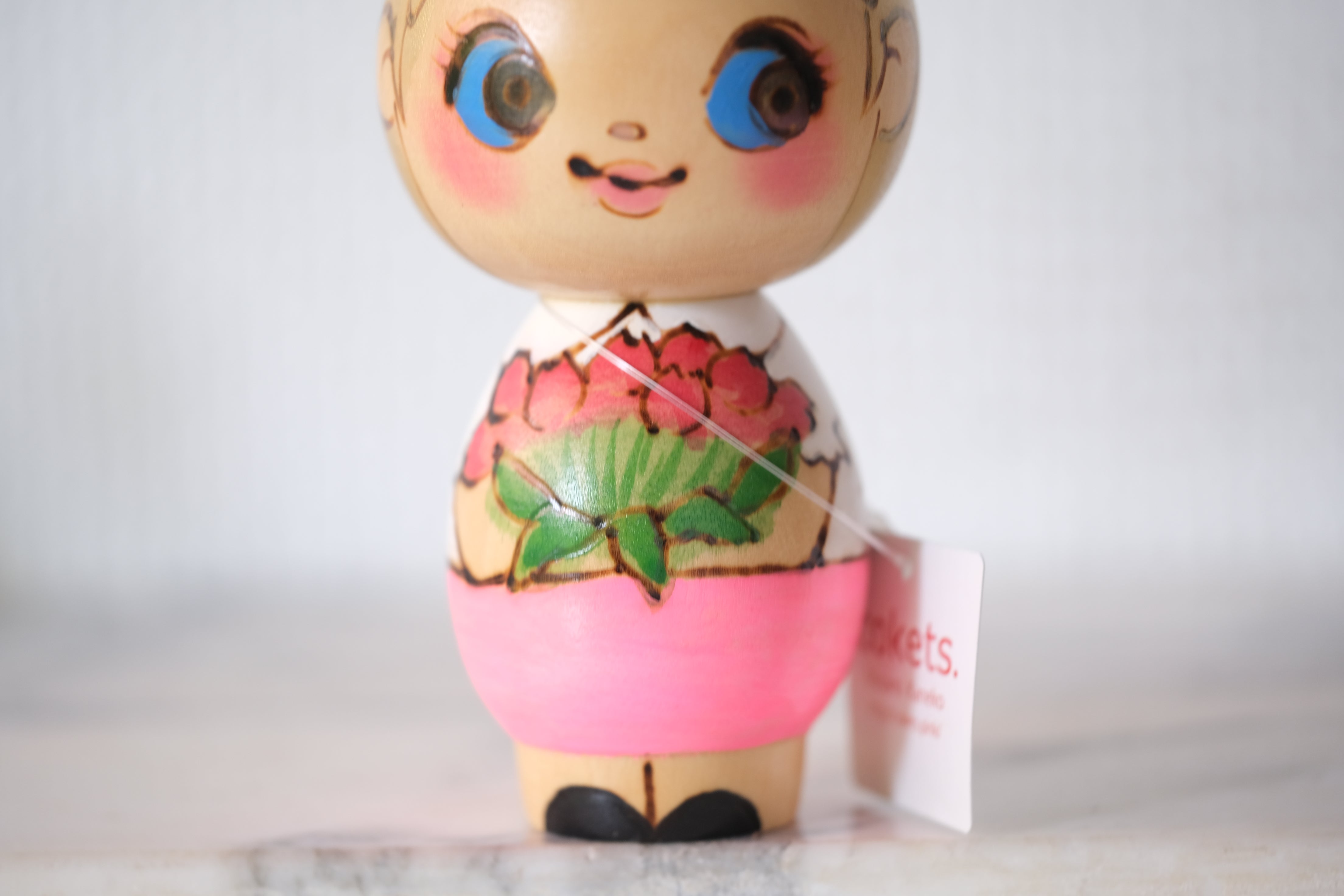 Cokets | Kokeshi Inspired Doll | 13 cm
