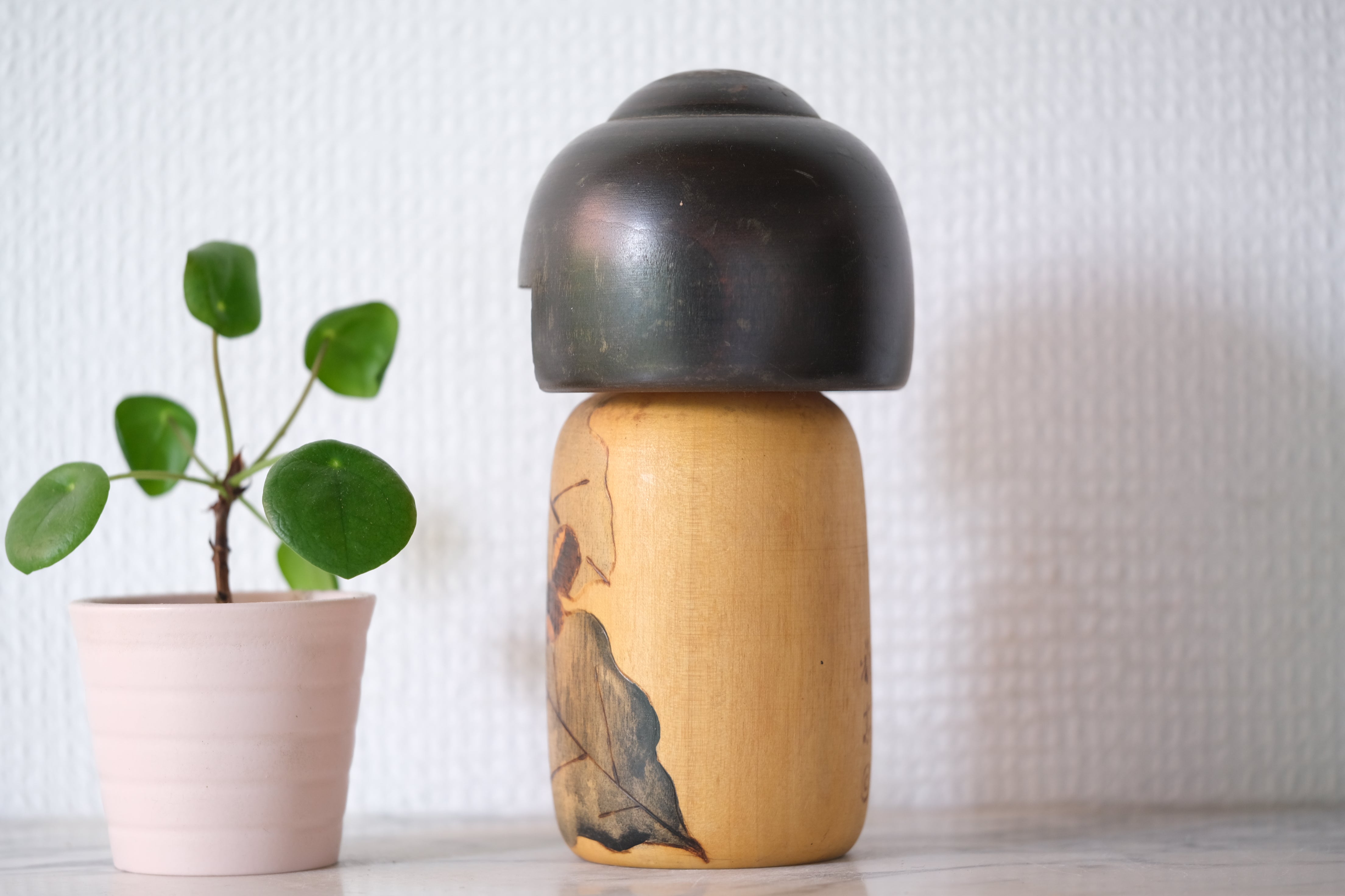 Vintage Gumma Kokeshi by Yuji Kawase 川瀬祐志作 (1938-) | 17 cm