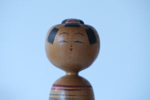 Exclusive Vintage Kijiyama Kokeshi by Takani Yohachi (1907-1994) | 18 cm