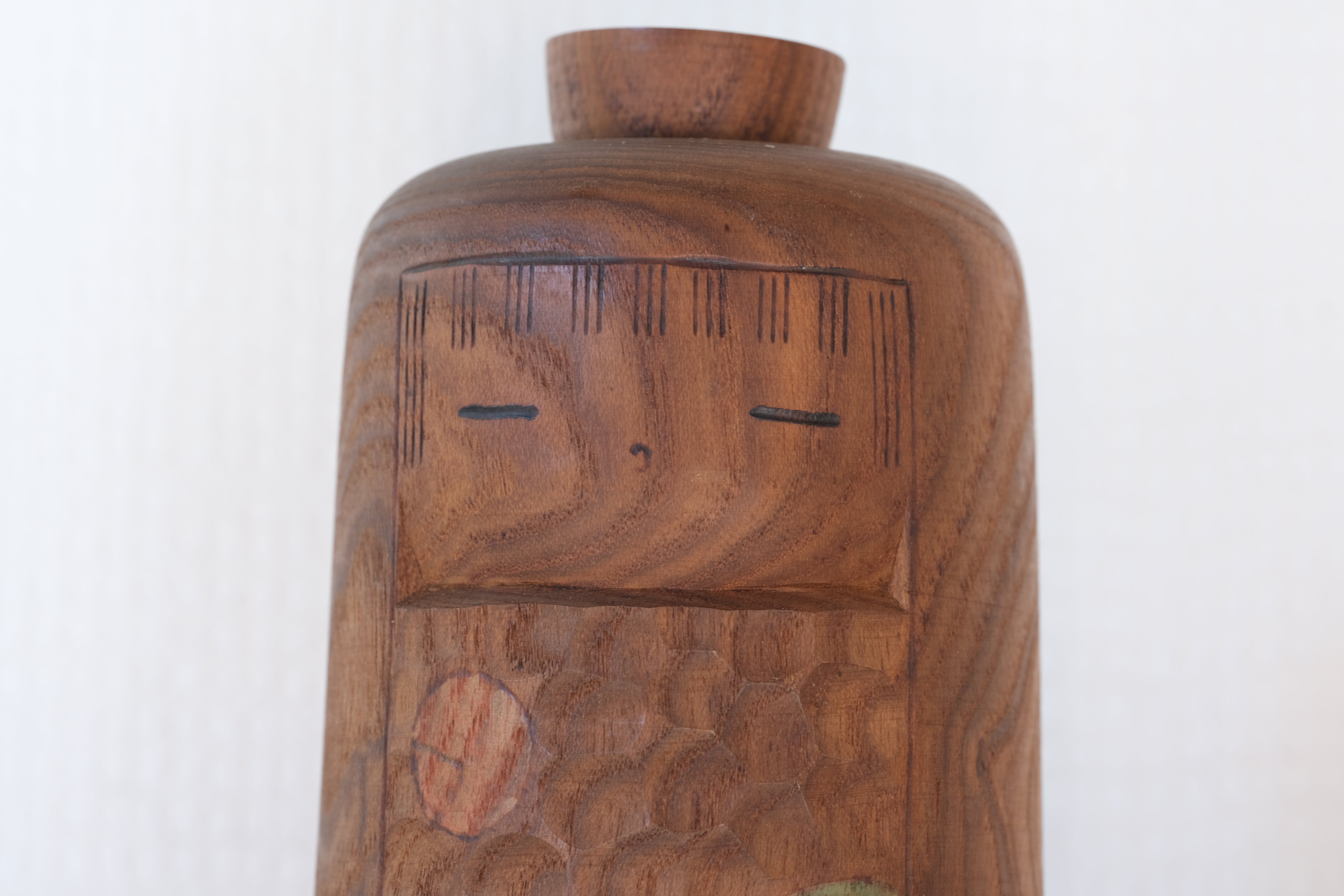 Exclusive Vintage Creative Kokeshi by Takanashi Hanpuushi | 20,5 cm