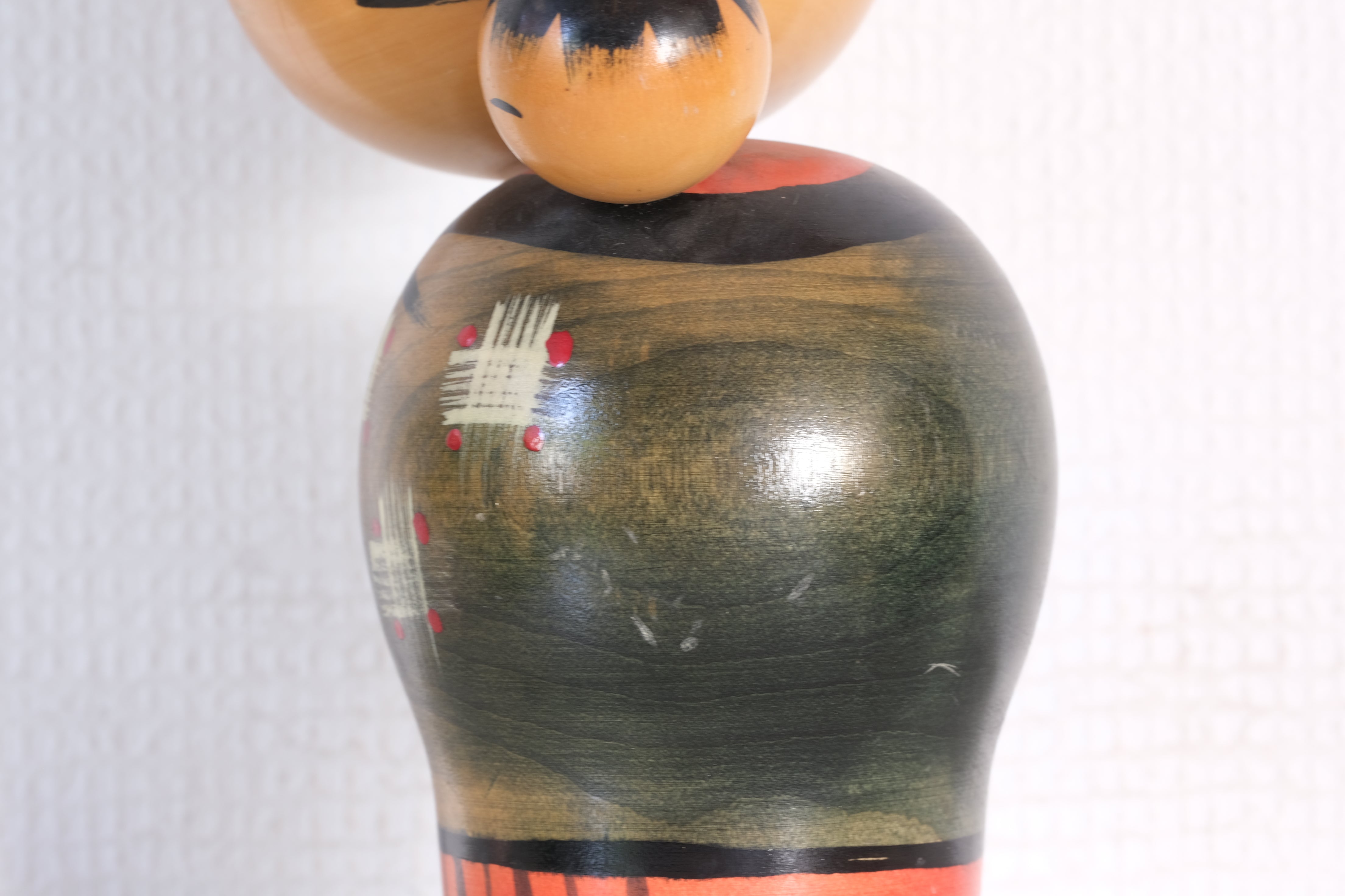 Vintage Creative Kokeshi by Miyashita Hajime (1940-retired) | Oshin - Babysitter | 24,5 cm