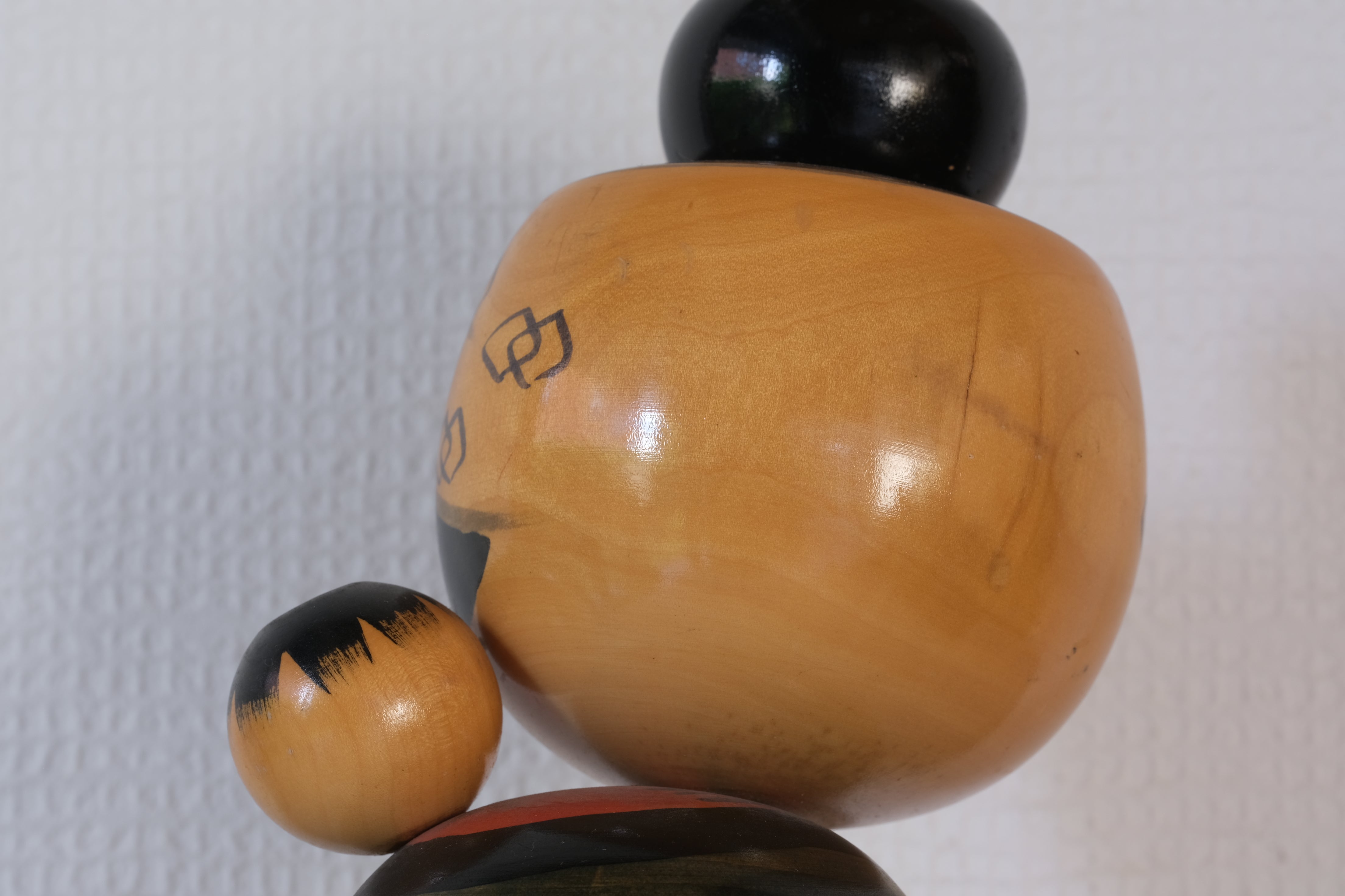Vintage Creative Kokeshi by Miyashita Hajime (1940-retired) | Oshin - Babysitter | 24,5 cm