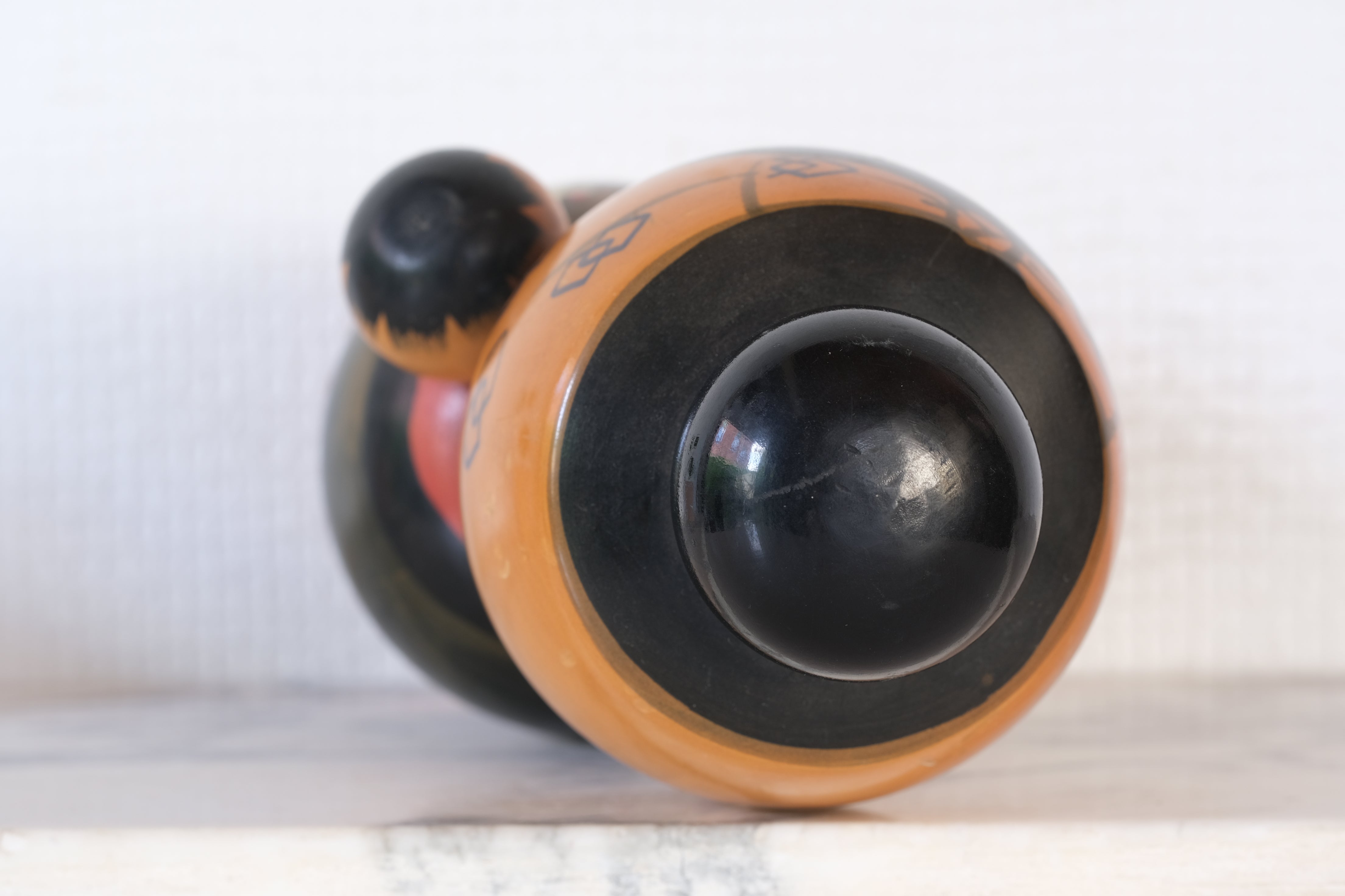 Vintage Creative Kokeshi by Miyashita Hajime (1940-retired) | Oshin - Babysitter | 24,5 cm