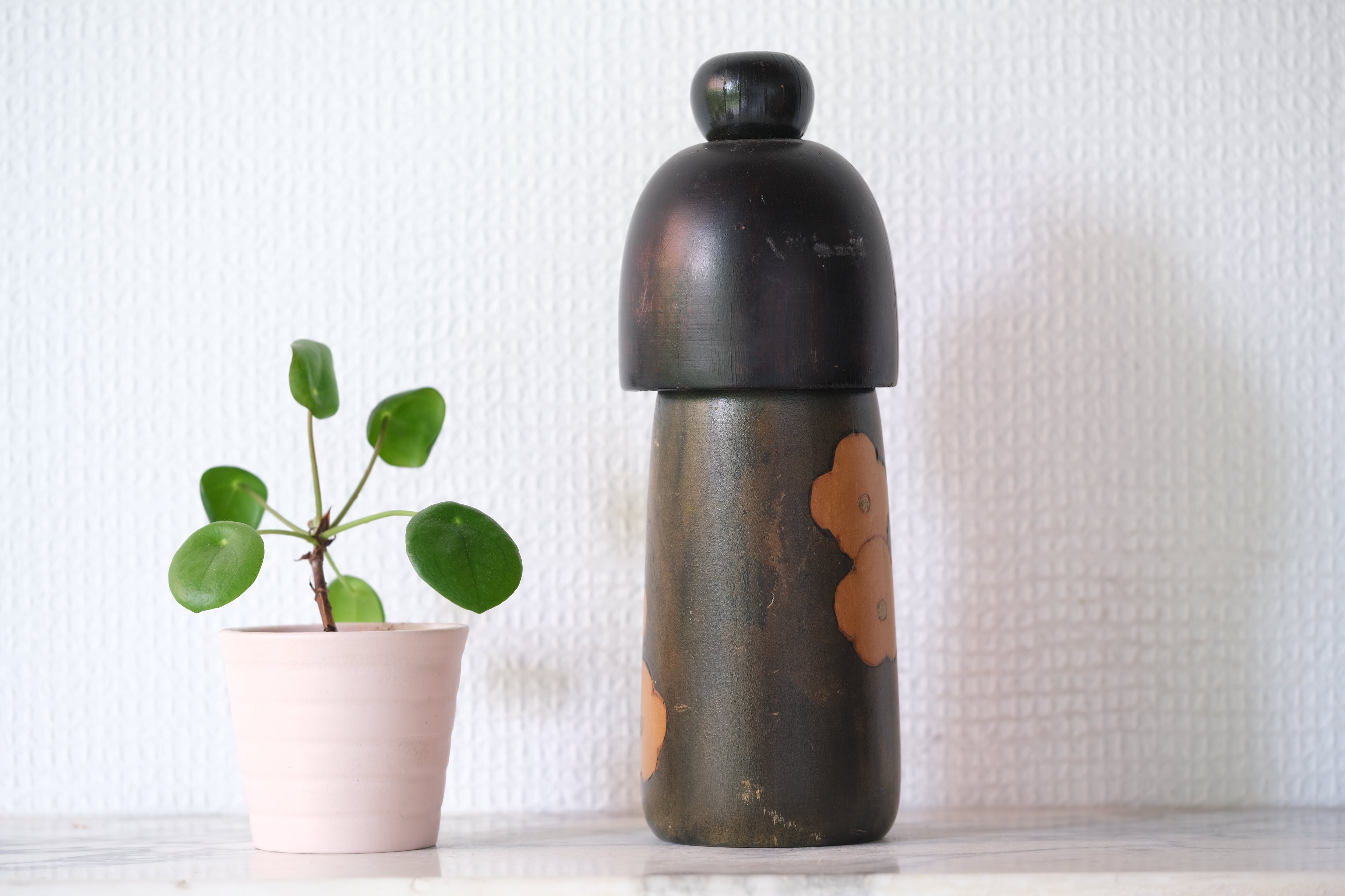 Rare Vintage Gumma Kokeshi by Kazuo Takamizawa 高見沢一夫 (1927-) | 21,5 cm