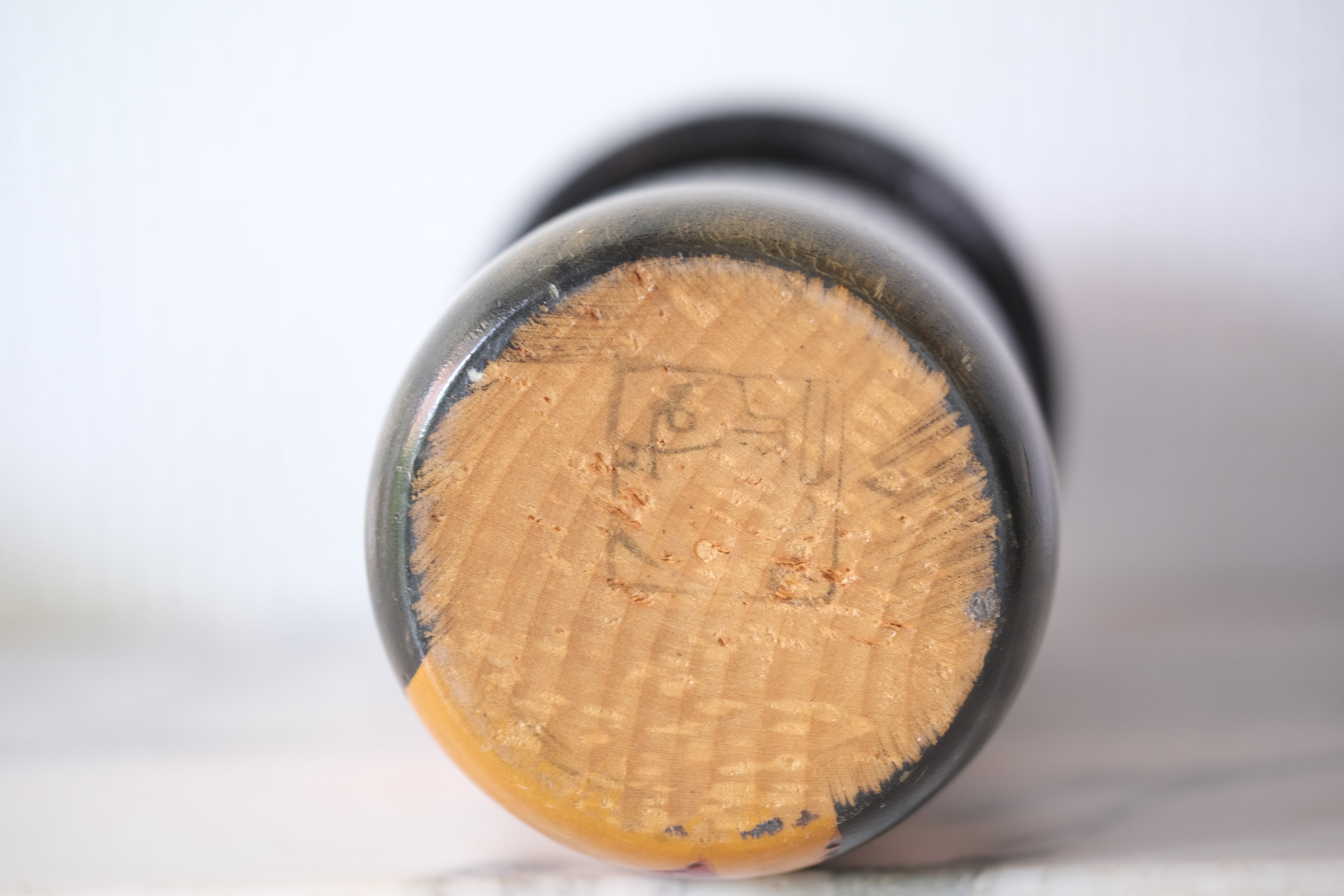 Rare Vintage Gumma Kokeshi by Kazuo Takamizawa 高見沢一夫 (1927-) | 21,5 cm