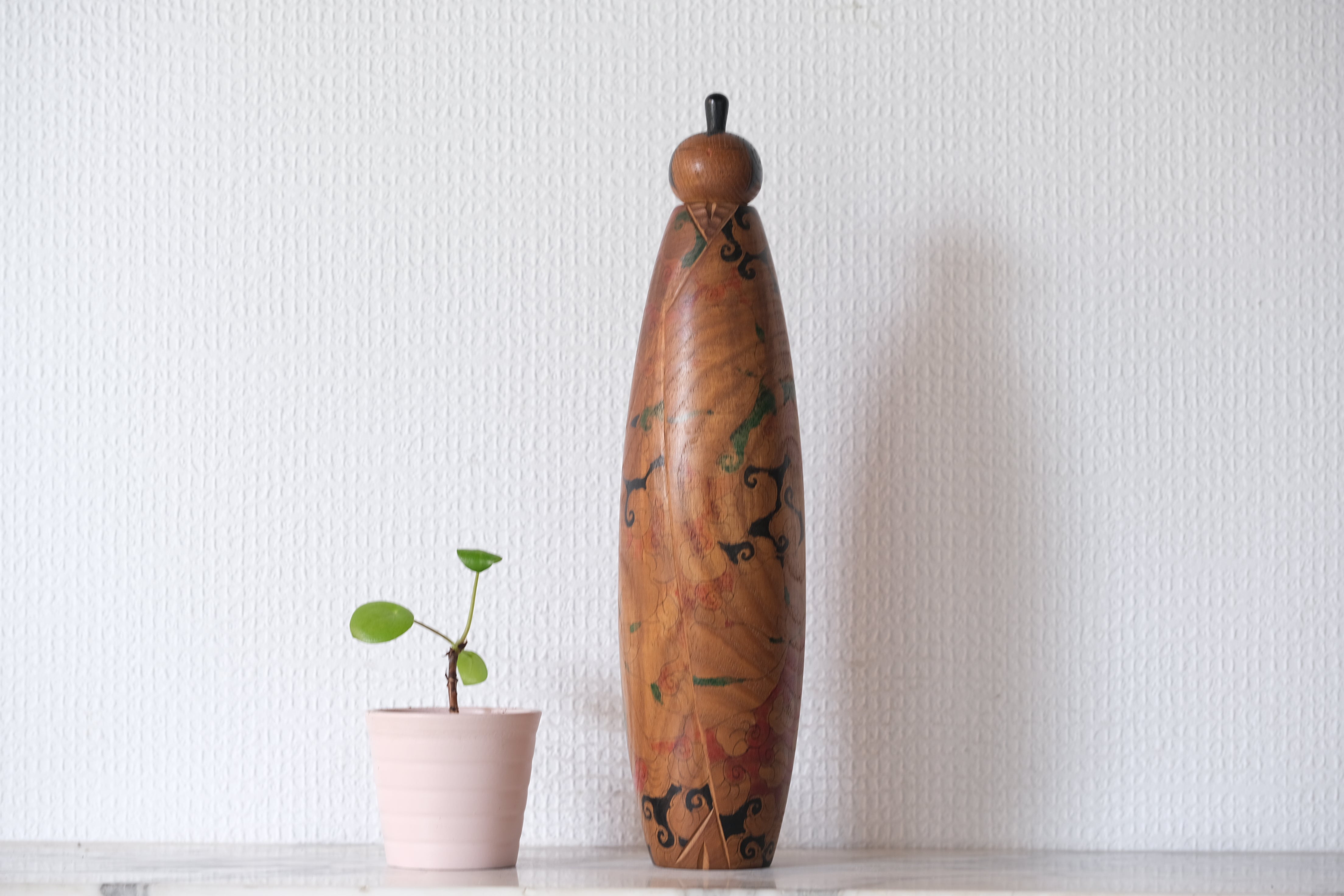 Exclusive Vintage Creative Kokeshi By Issetsu Kuribayashi (1924-2011) | 30 cm