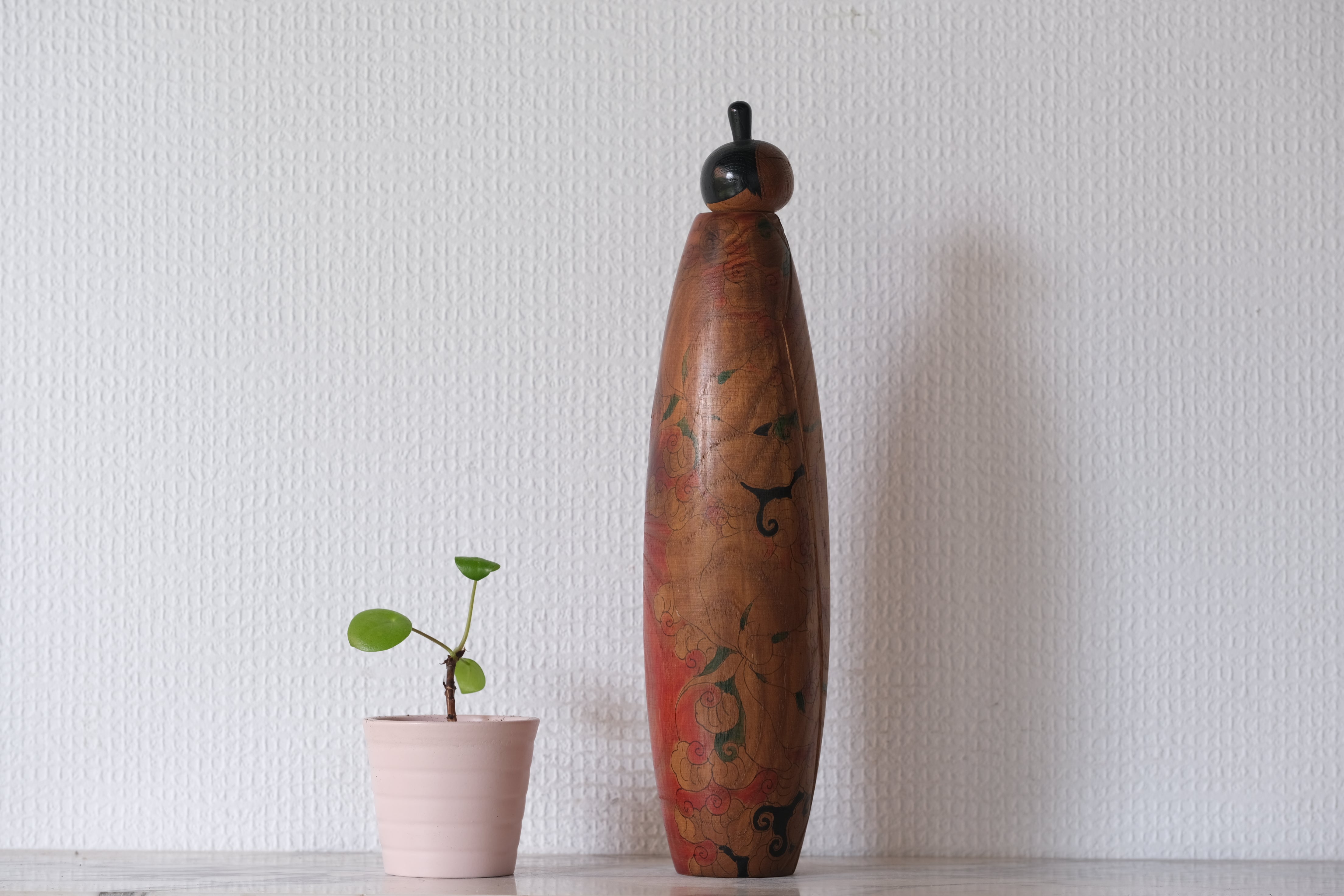 Exclusive Vintage Creative Kokeshi By Issetsu Kuribayashi (1924-2011) | 30 cm