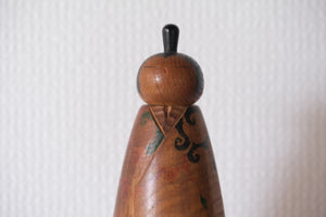 Exclusive Vintage Creative Kokeshi By Issetsu Kuribayashi (1924-2011) | 30 cm