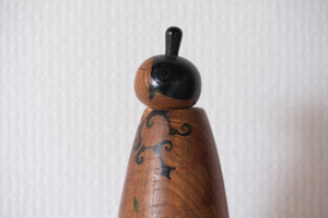 Exclusive Vintage Creative Kokeshi By Issetsu Kuribayashi (1924-2011) | 30 cm