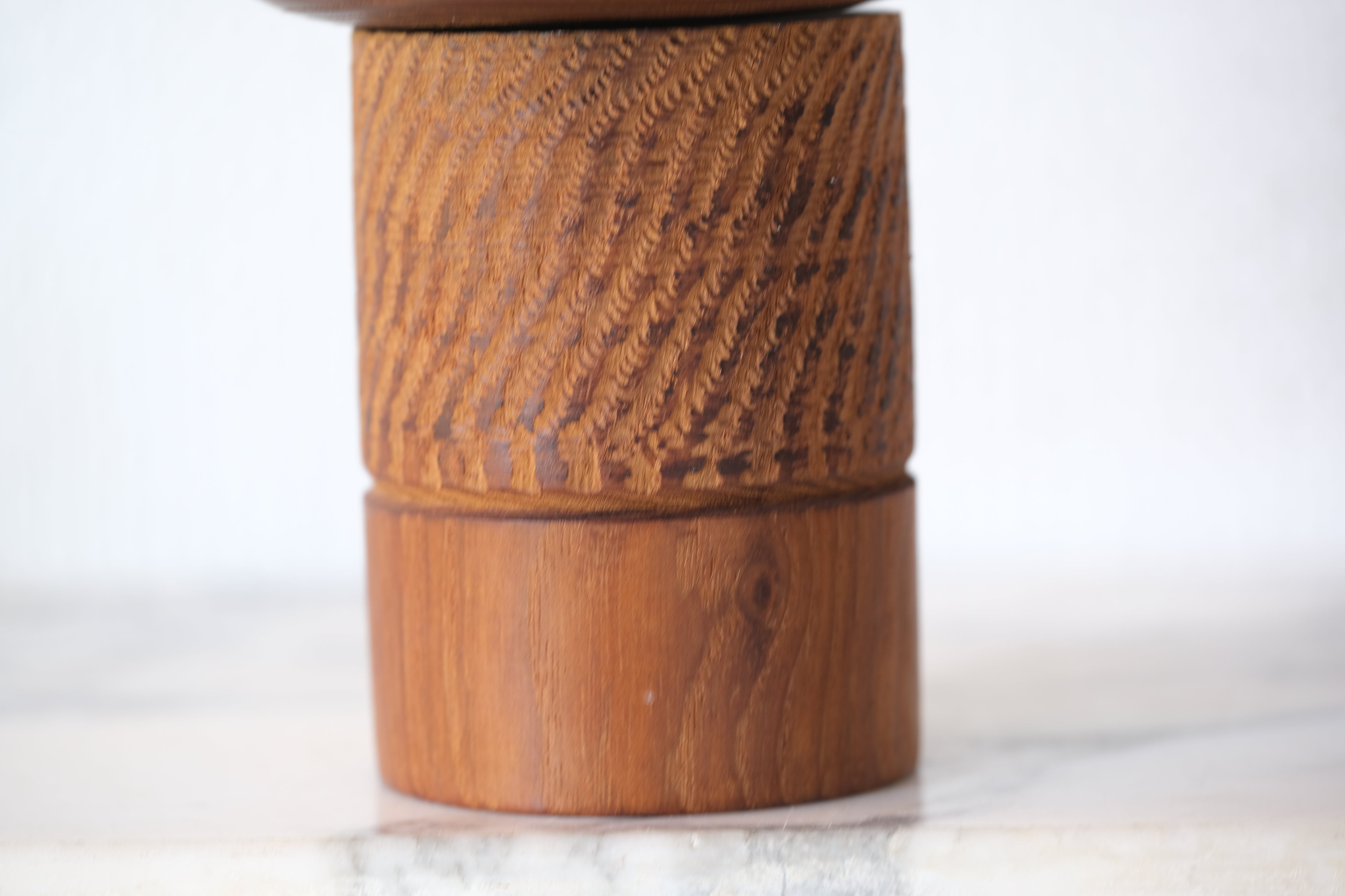 Exclusive Vintage Sosaku Kokeshi by Hideo Ishihara (1925-1999) | 14 cm