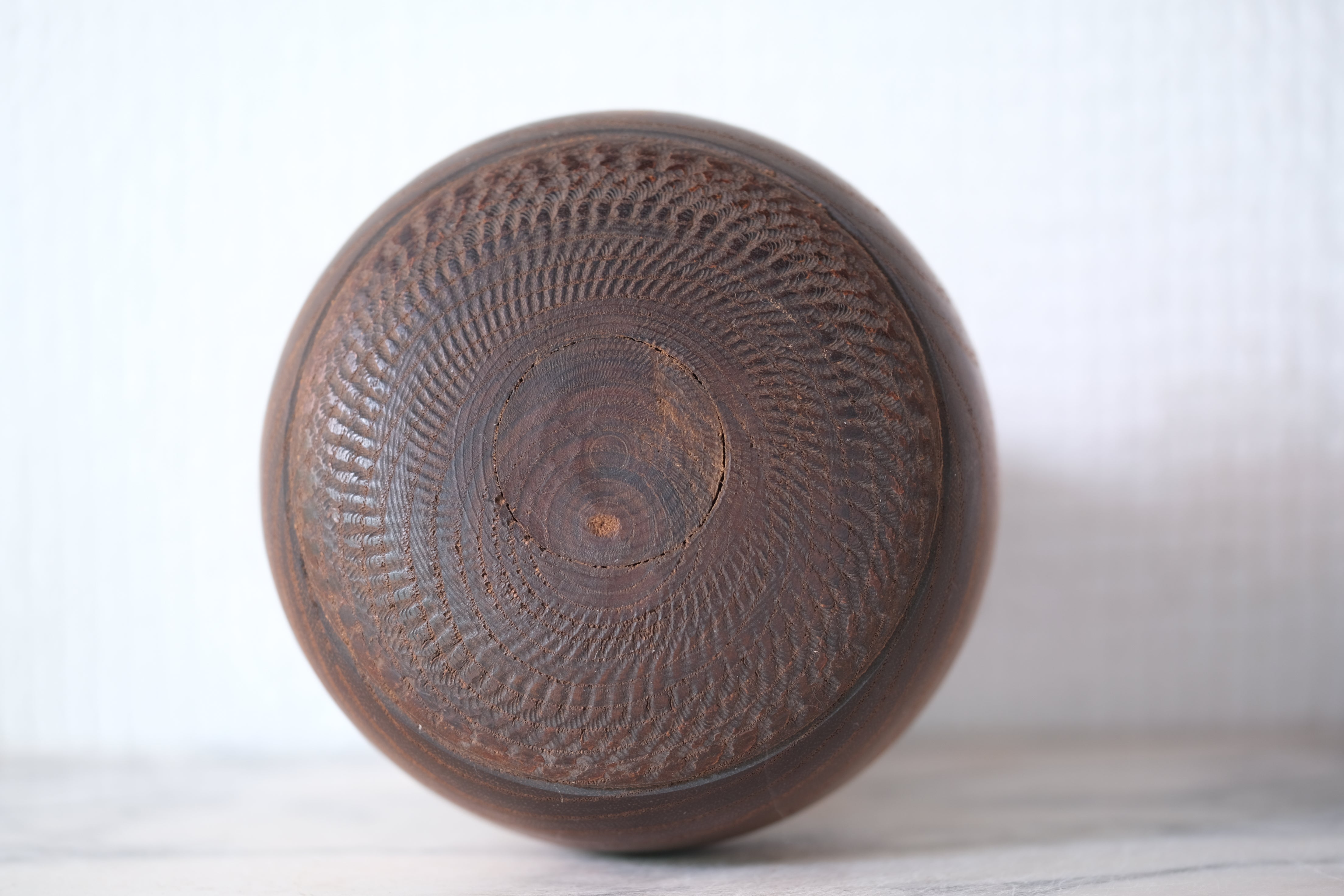 Exclusive Vintage Sosaku Kokeshi by Hideo Ishihara (1925-1999) | 14 cm