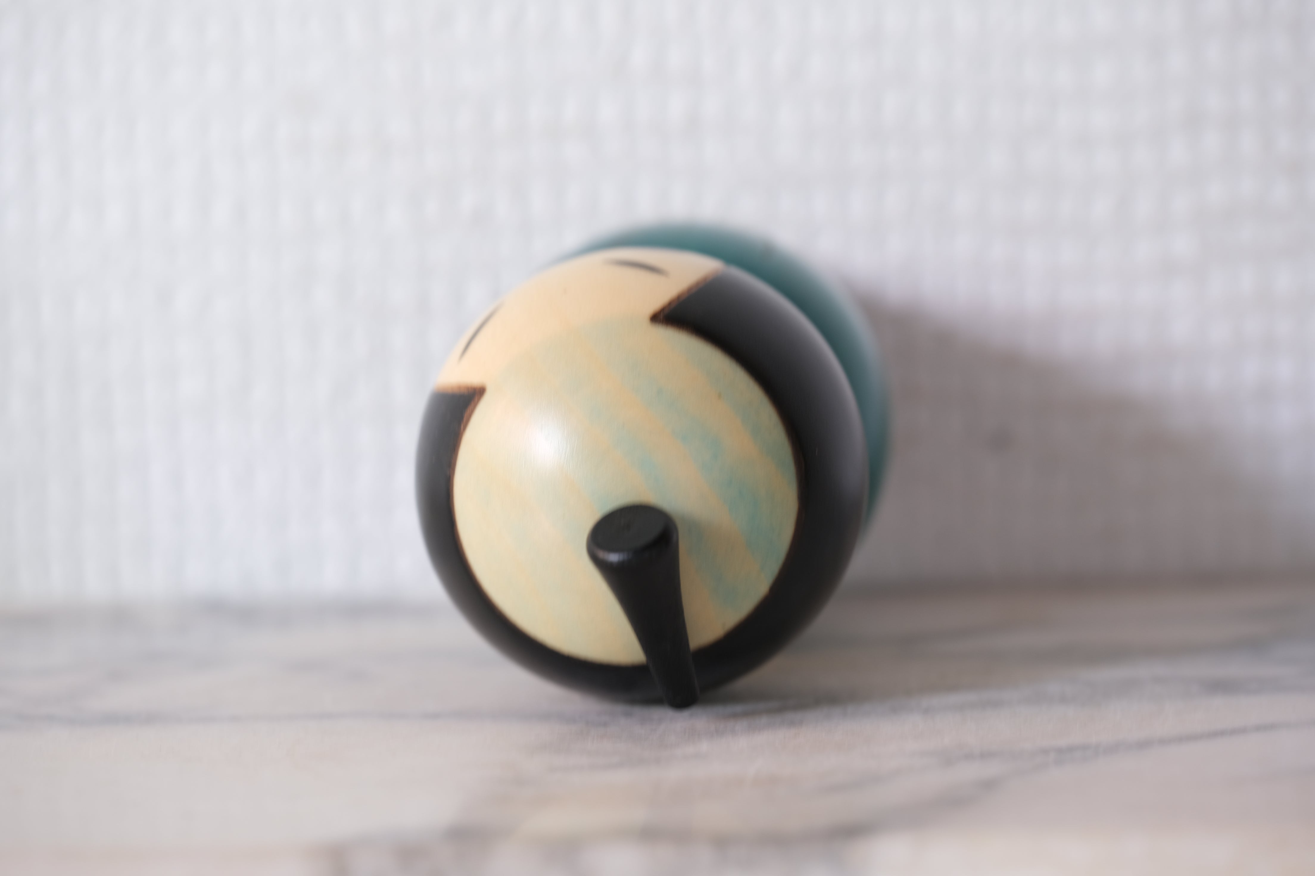 Vintage Sosaku Kokeshi by Usaburo | Samurai | With Original Box | 14 cm