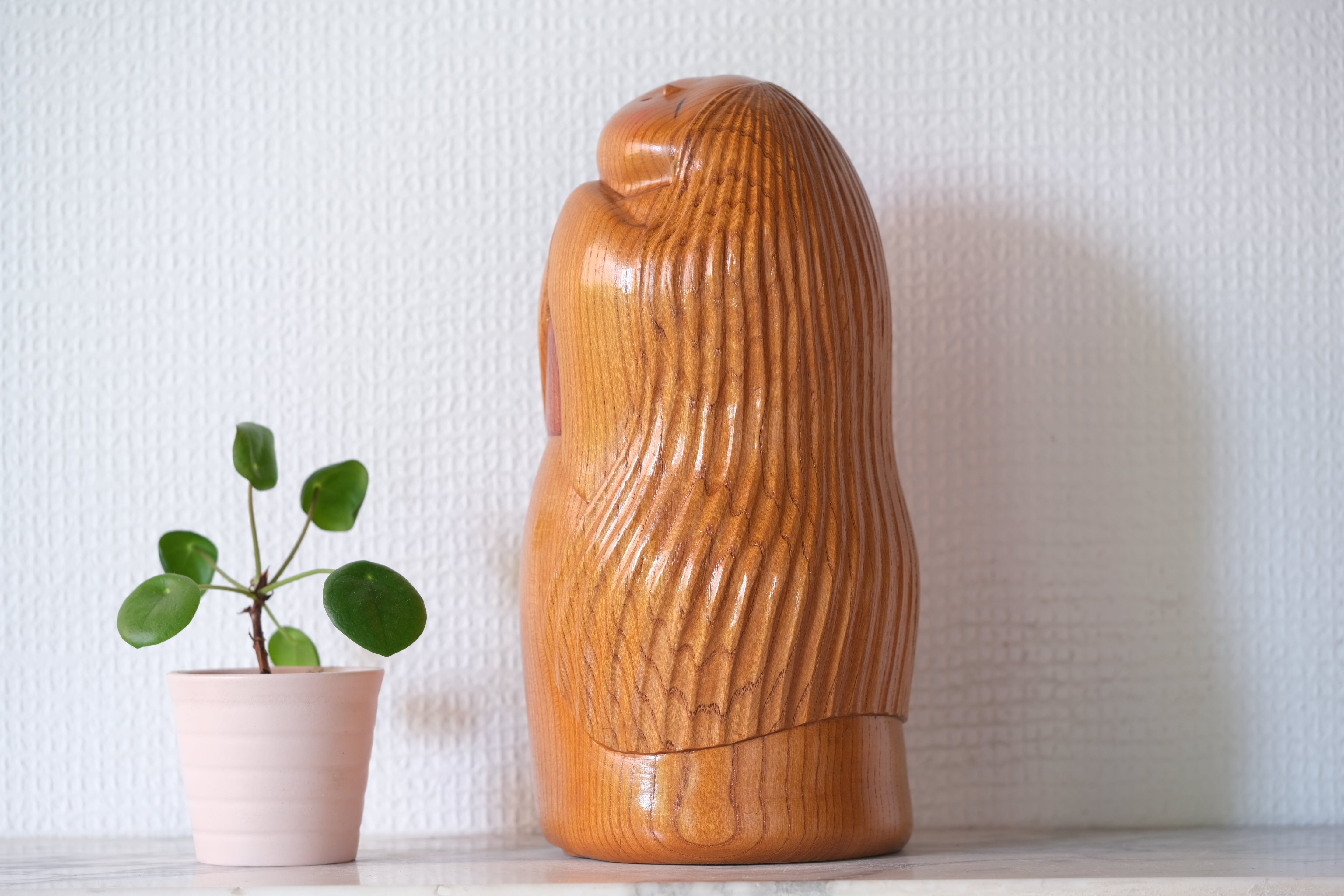 Exclusive Vintage Creative Kokeshi by Miyakawa Yuichi 宮川雄一 (1964 - ) | 23 cm