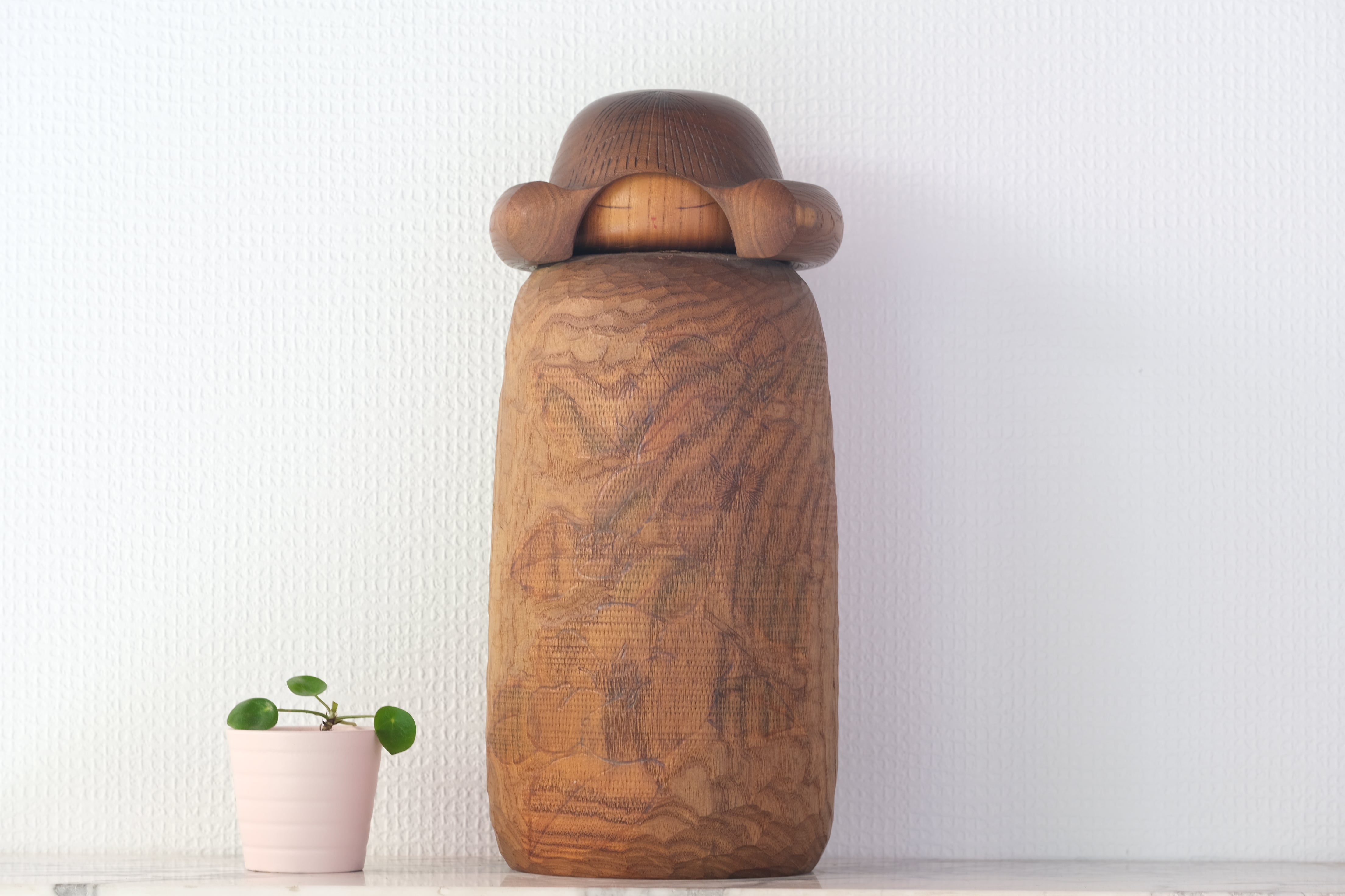 Exclusive Vintage Creative Kokeshi By Miyajima Muhitsu (1929-) | 32,5 cm