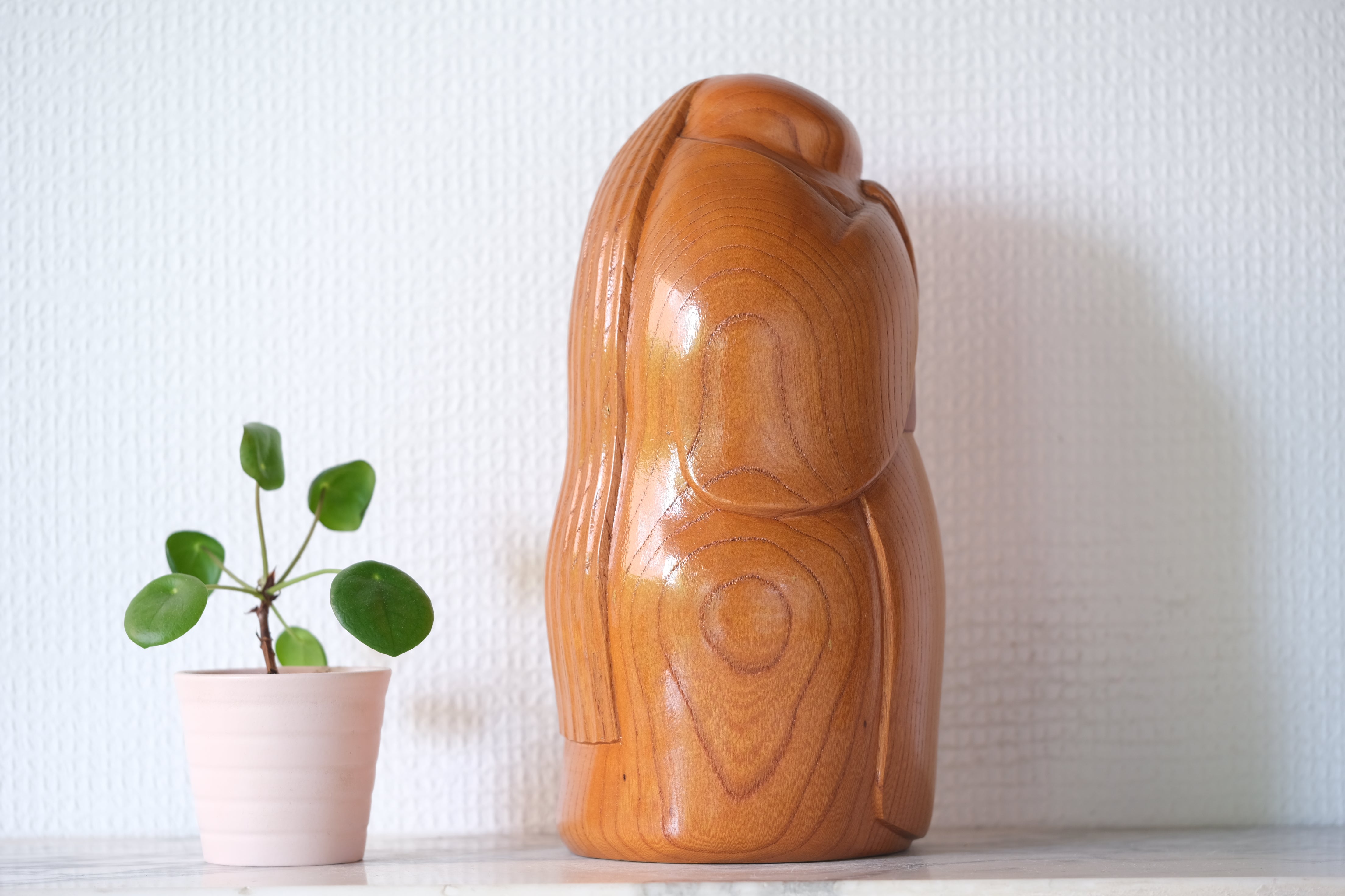 Exclusive Vintage Creative Kokeshi by Miyakawa Yuichi 宮川雄一 (1964 - ) | 23 cm