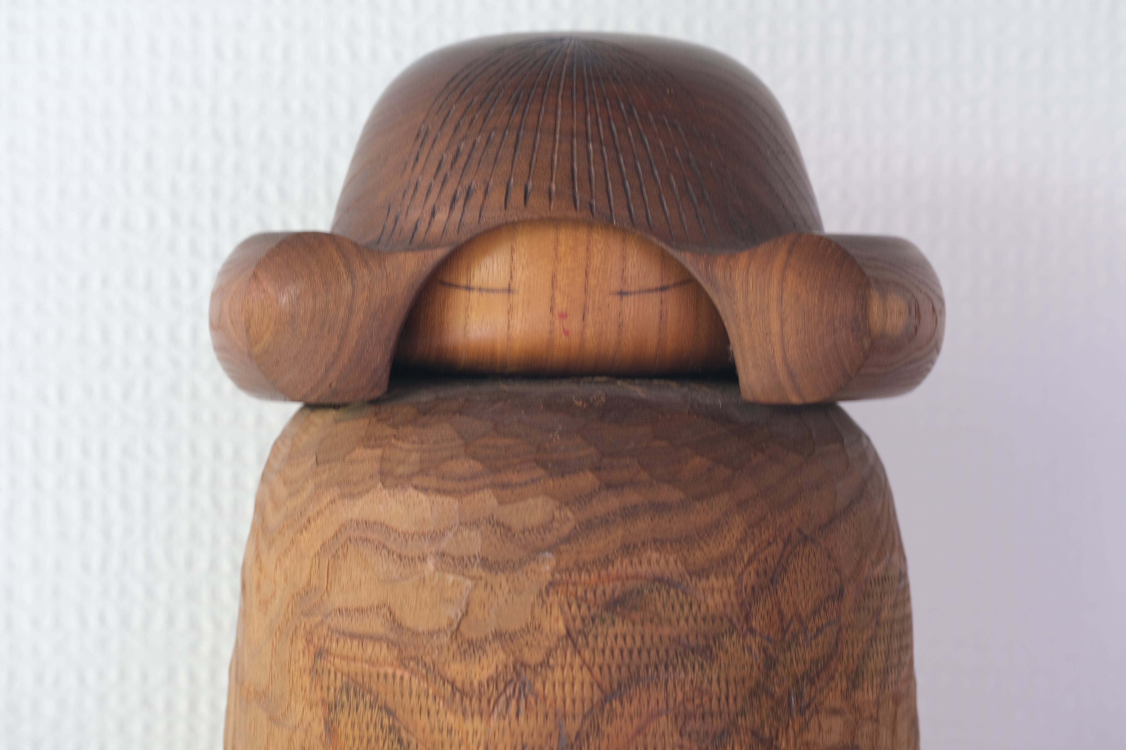 Exclusive Vintage Creative Kokeshi By Miyajima Muhitsu (1929-) | 32,5 cm