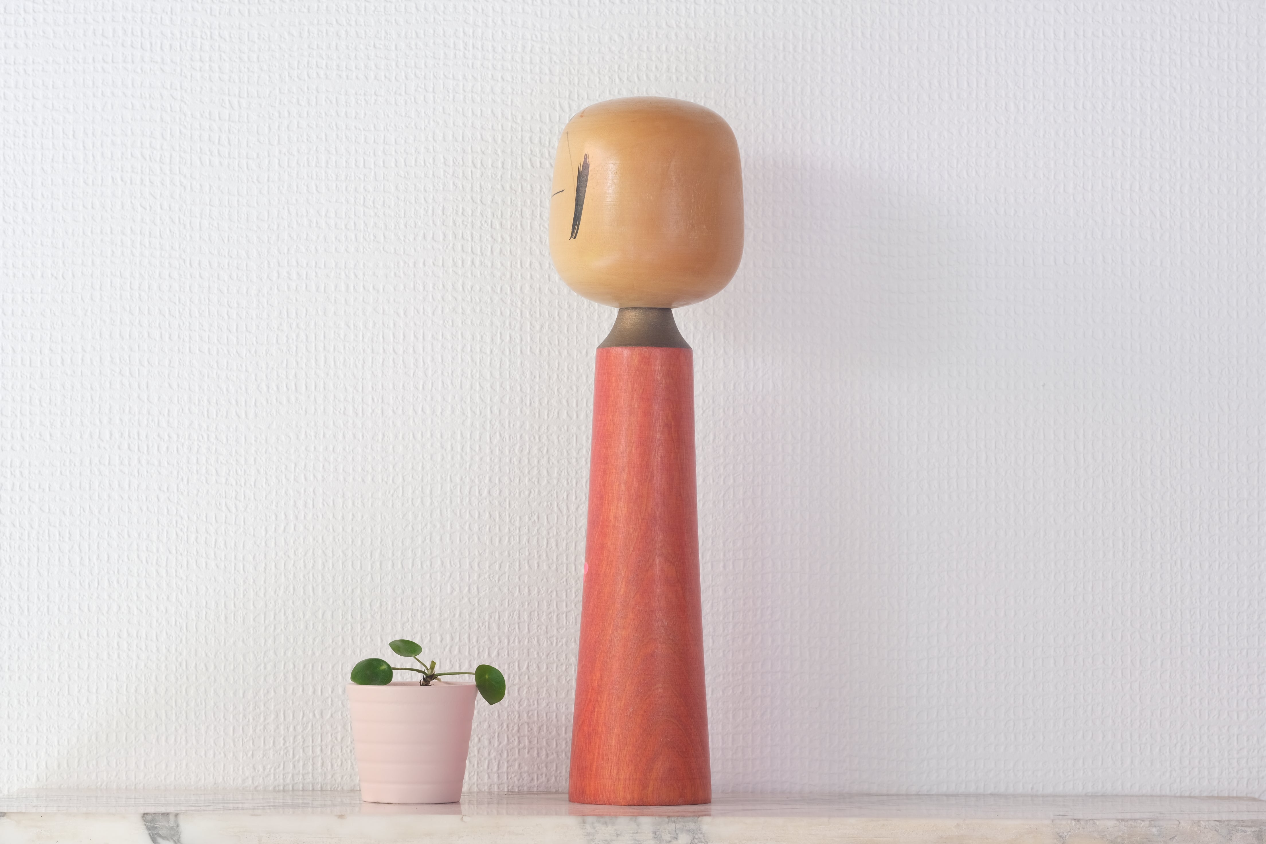 Vintage Creative Kokeshi By The Famous Takahashi Hajime (1918-2002) | 35,5 cm