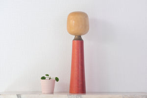 Vintage Creative Kokeshi By The Famous Takahashi Hajime (1918-2002) | 35,5 cm