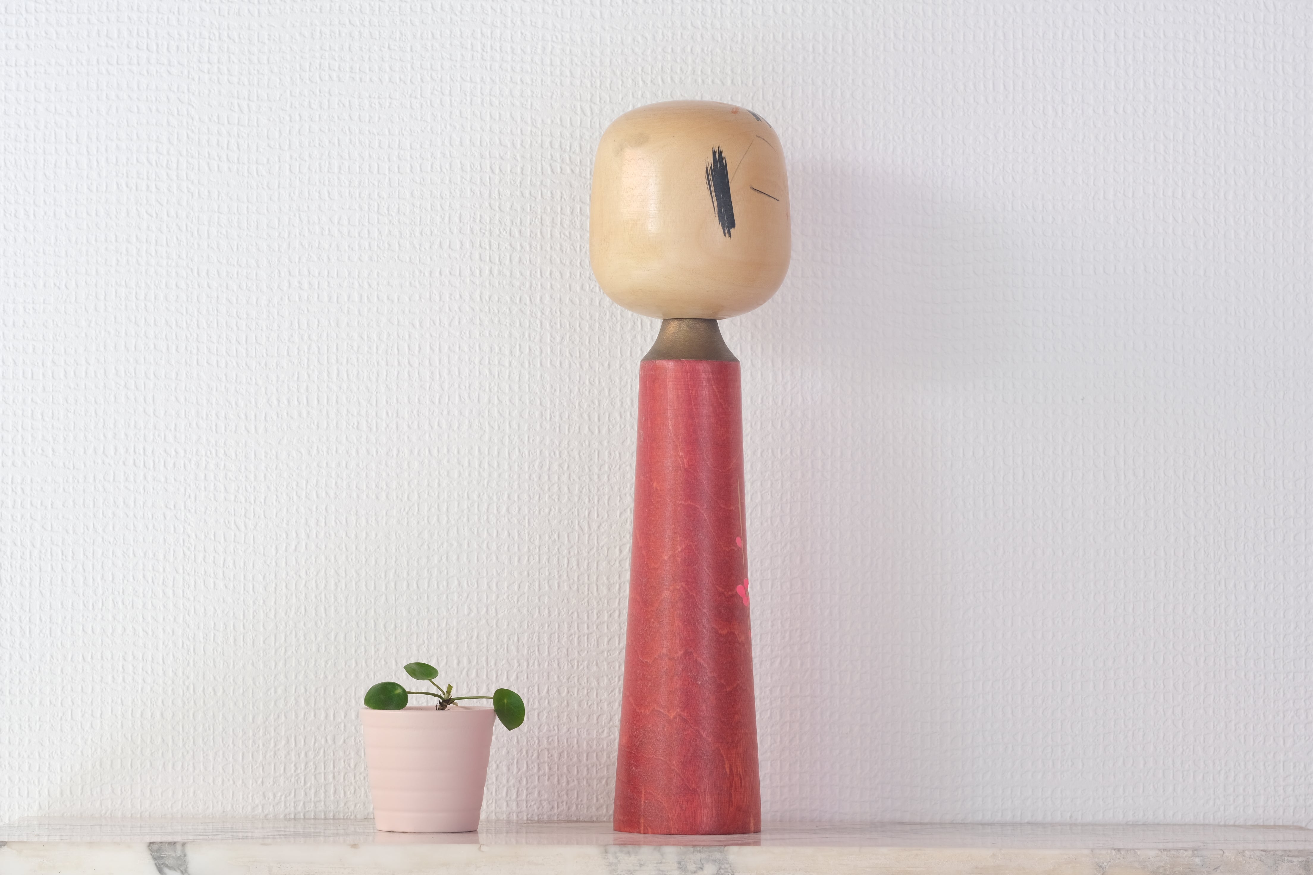 Vintage Creative Kokeshi By The Famous Takahashi Hajime (1918-2002) | 35,5 cm