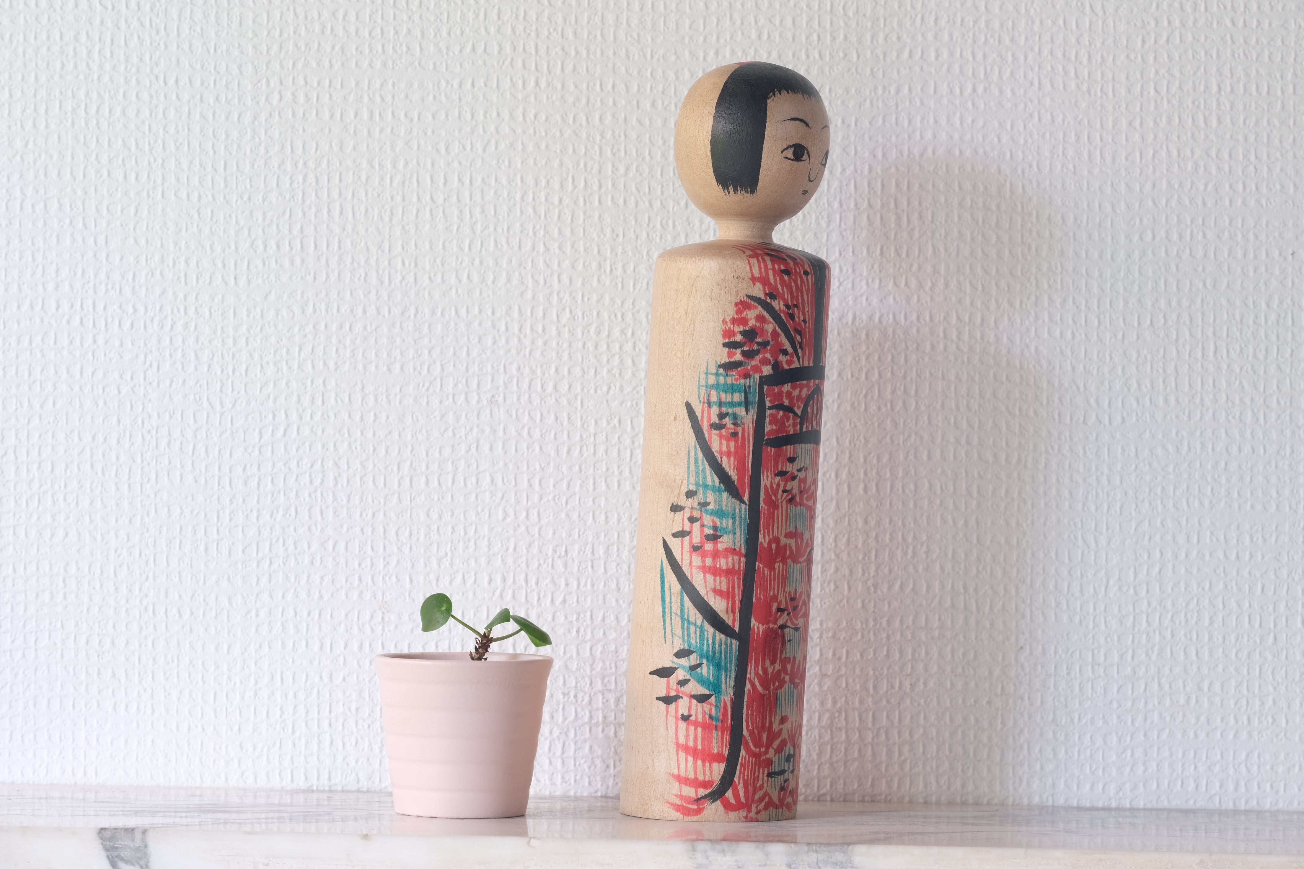 Rare Vintage Kijiyama Kokeshi  | 28,5 cm