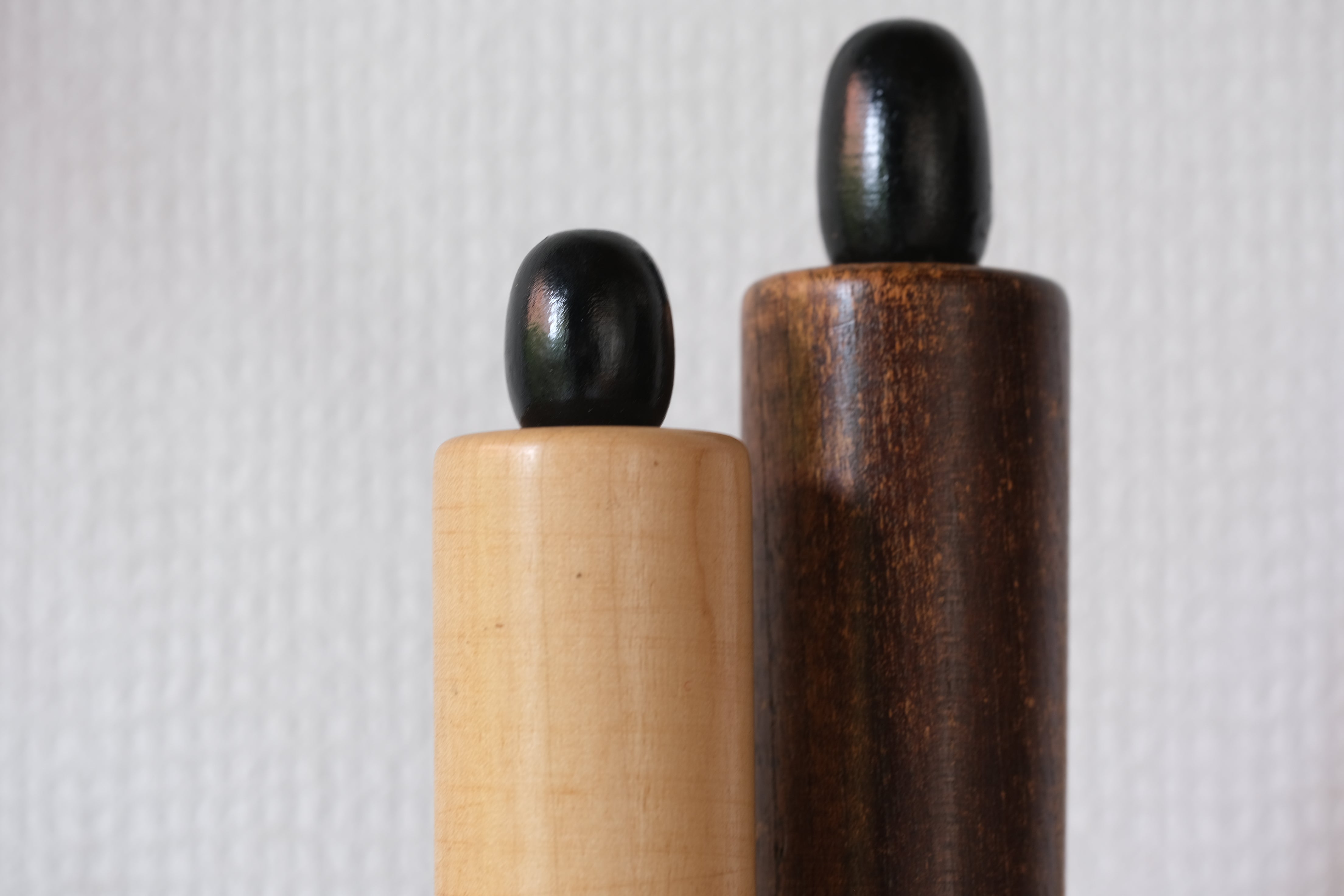 Rare Set of Sosaku Kokeshi by Shozan Shido (1932-1995) | With Original | 23 cm