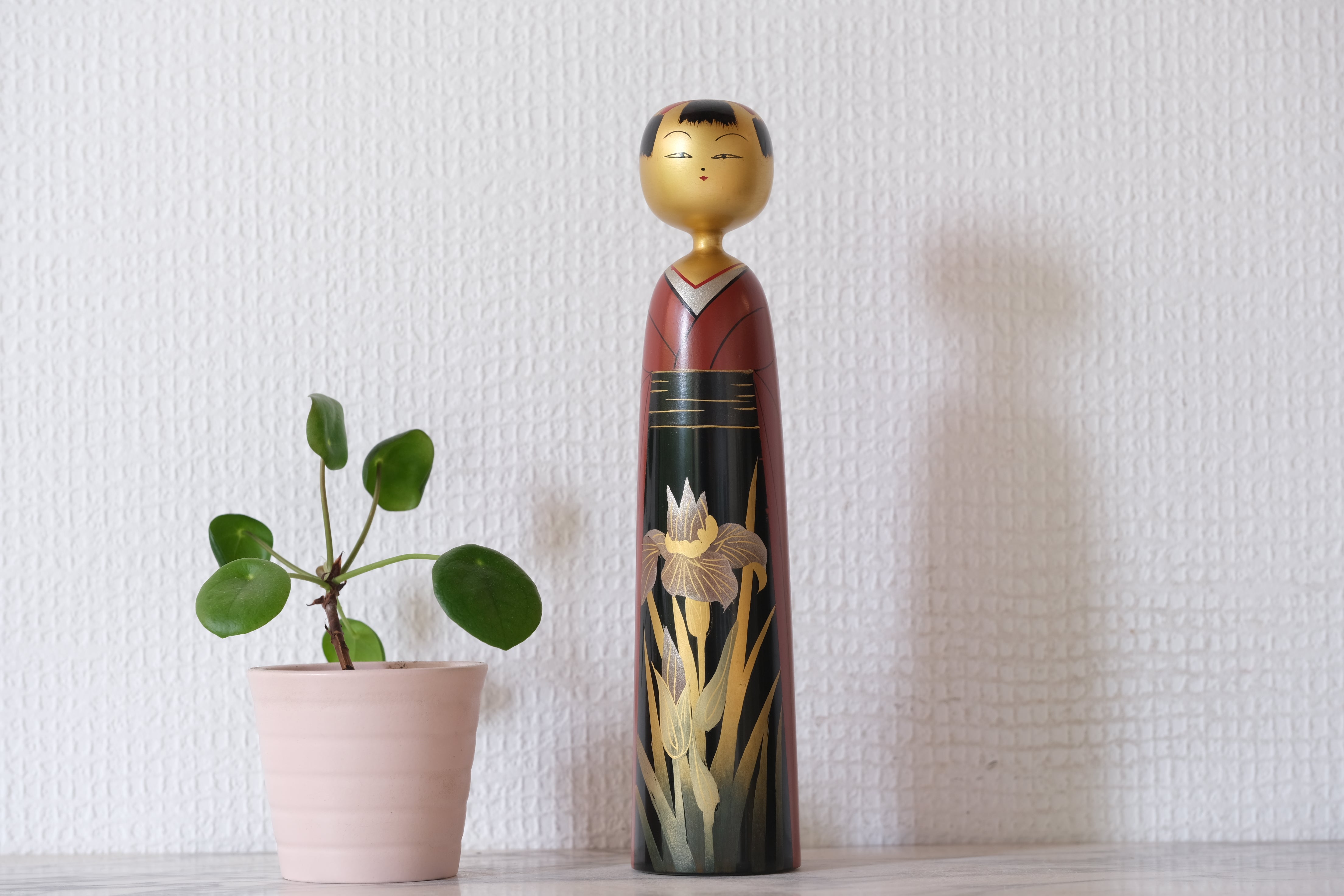 Exclusive Vintage Kijiyama Kokeshi in the style of Takani Yohachi (1907-1994) | 22 cm