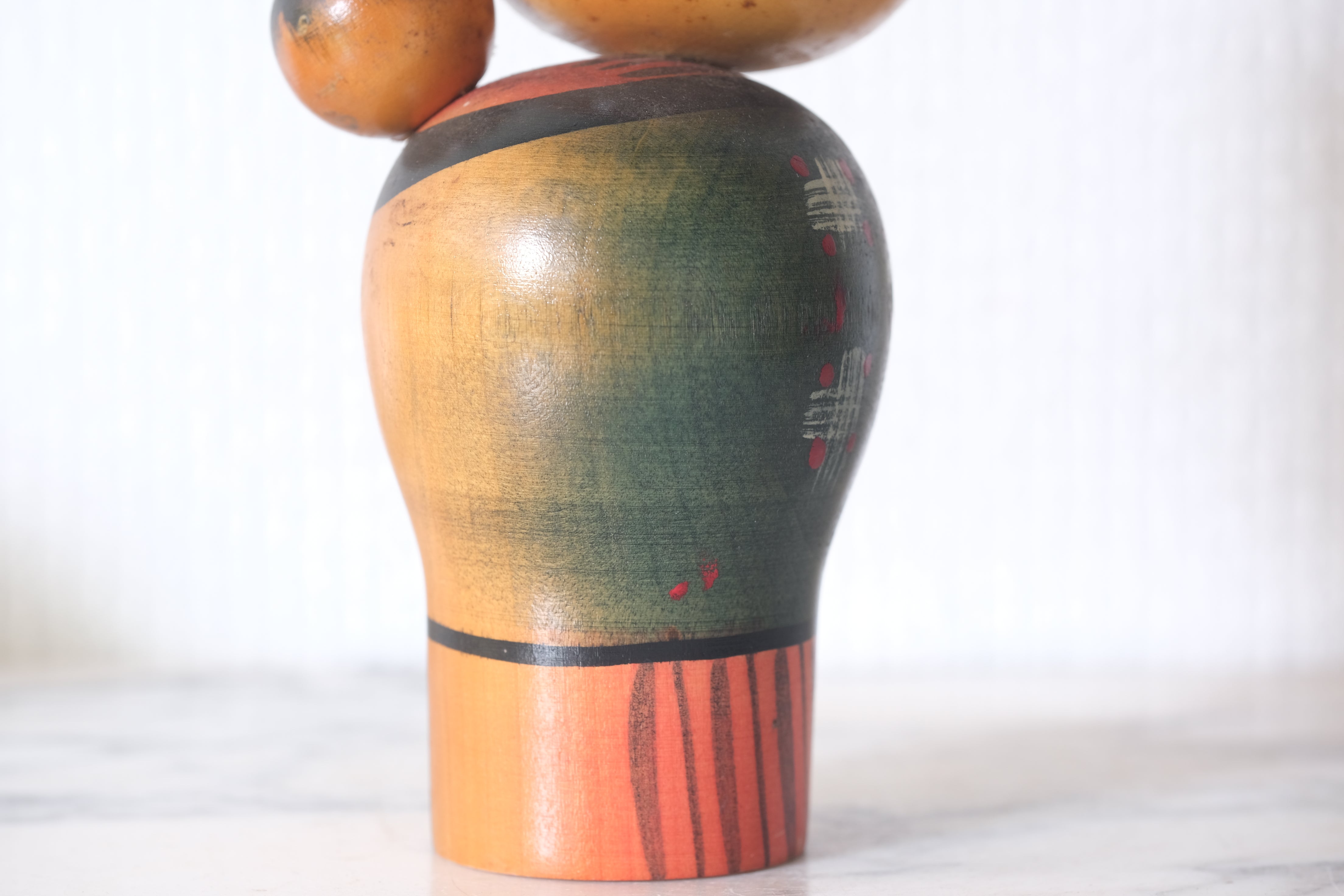 Vintage Creative Kokeshi by Miyashita Hajime (1940-retired) | Oshin - Babysitter | 15,5 cm