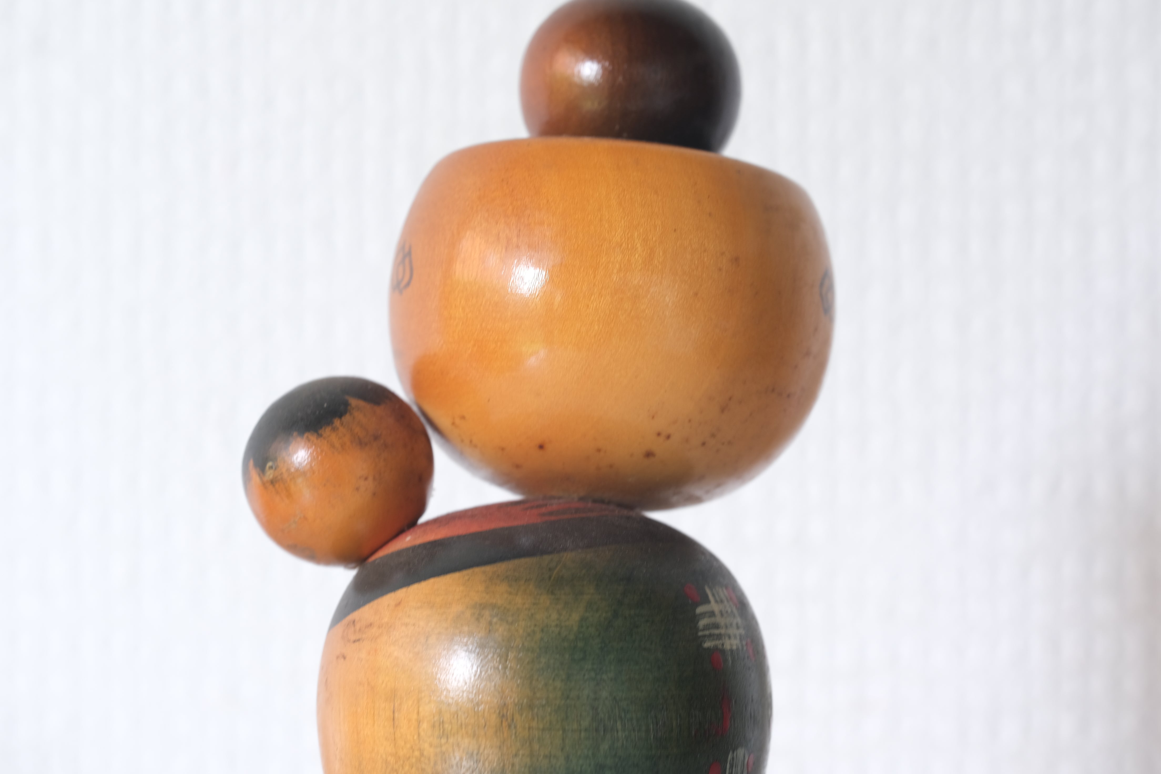 Vintage Creative Kokeshi by Miyashita Hajime (1940-retired) | Oshin - Babysitter | 15,5 cm