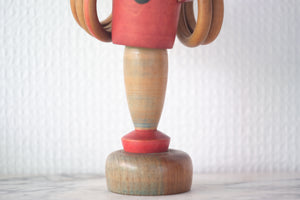 Japanese Vintage Toy | Clown | Kijigangu | 20,5 cm