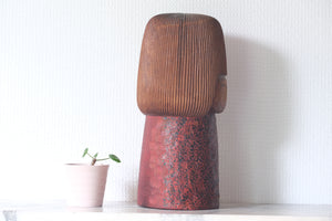 Exclusive Vintage Creative Kokeshi By Issetsu Kuribayashi (1924-2011) | 27 cm