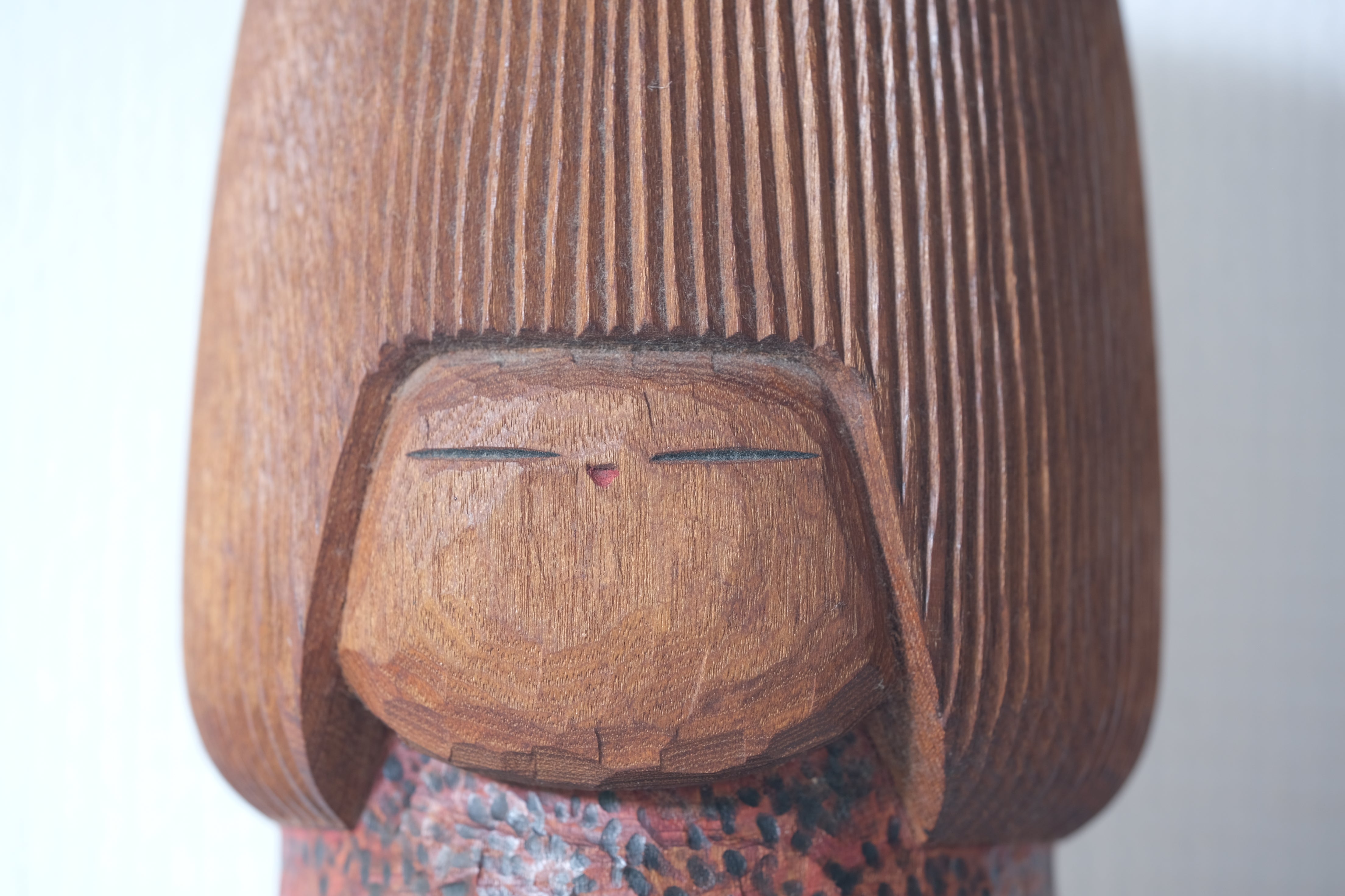 Exclusive Vintage Creative Kokeshi By Issetsu Kuribayashi (1924-2011) | 27 cm