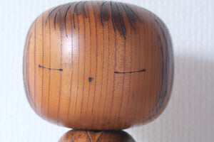 Rare Vintage Creative Kokeshi by Tsujita Ryozo 辻田亮三 (1923-) | 20 cm