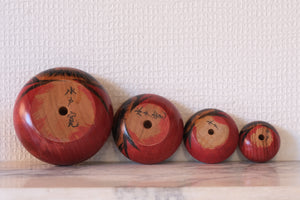 Rare Stacked Vintage Daruma Tower | 14,5 cm