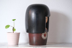 Rare Vintage Gumma Kokeshi by Aoki Ryoka (1931-) | 19,5 cm