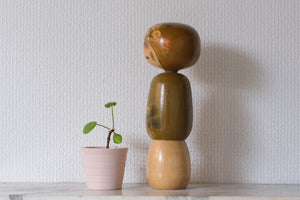 Vintage Creative Kokeshi by Kato Masami (1925-) | 23,5 cm