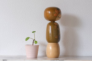 Vintage Creative Kokeshi by Kato Masami (1925-) | 23,5 cm