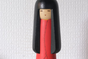 Vintage Creative Kokeshi by Sansaku Sekiguchi (1925-2018) | 14,5 cm