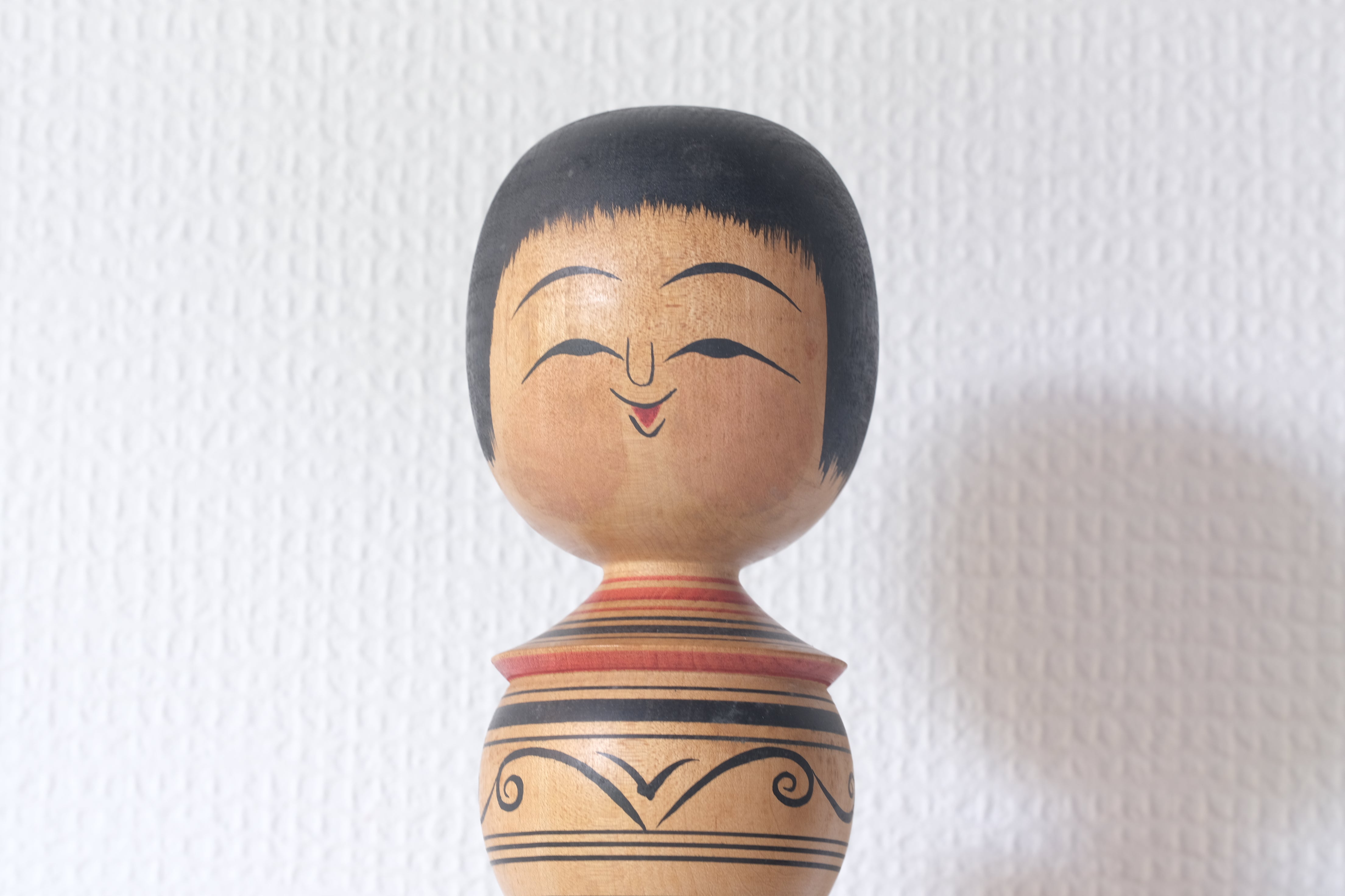 Rare Vintage Tsugaro Kokeshi | Dated: 1975 | 30 cm