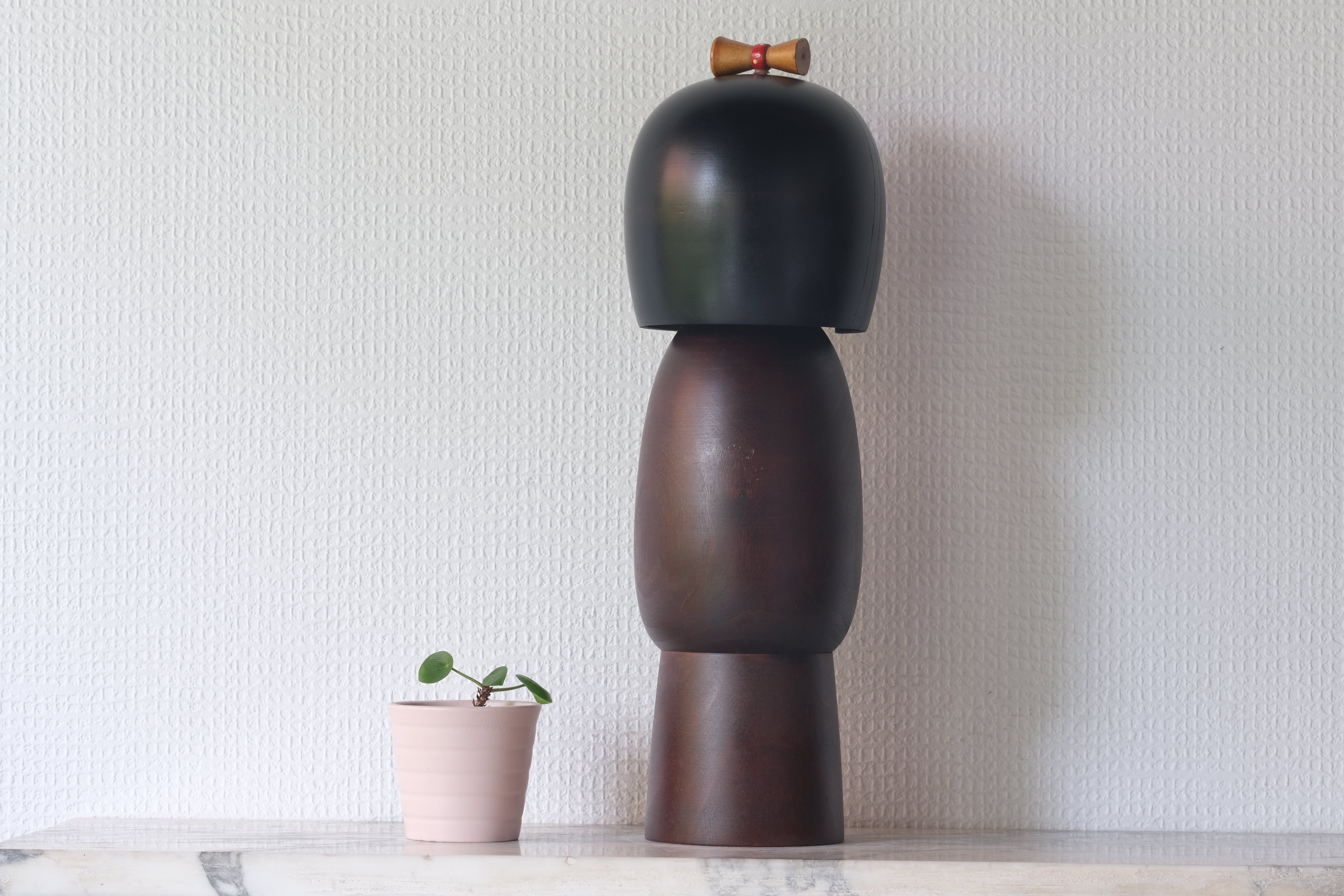 Vintage Gumma Kokeshi by Sadao Kishi 岸貞夫 (1932-1998) | 34,5 cm