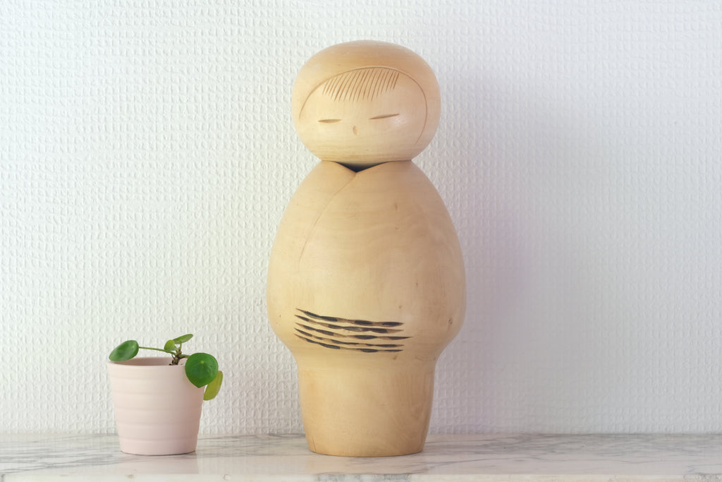 Exclusive Vintage Creative Kokeshi By Watanabe Masao (1917-2007) | 26,5 cm