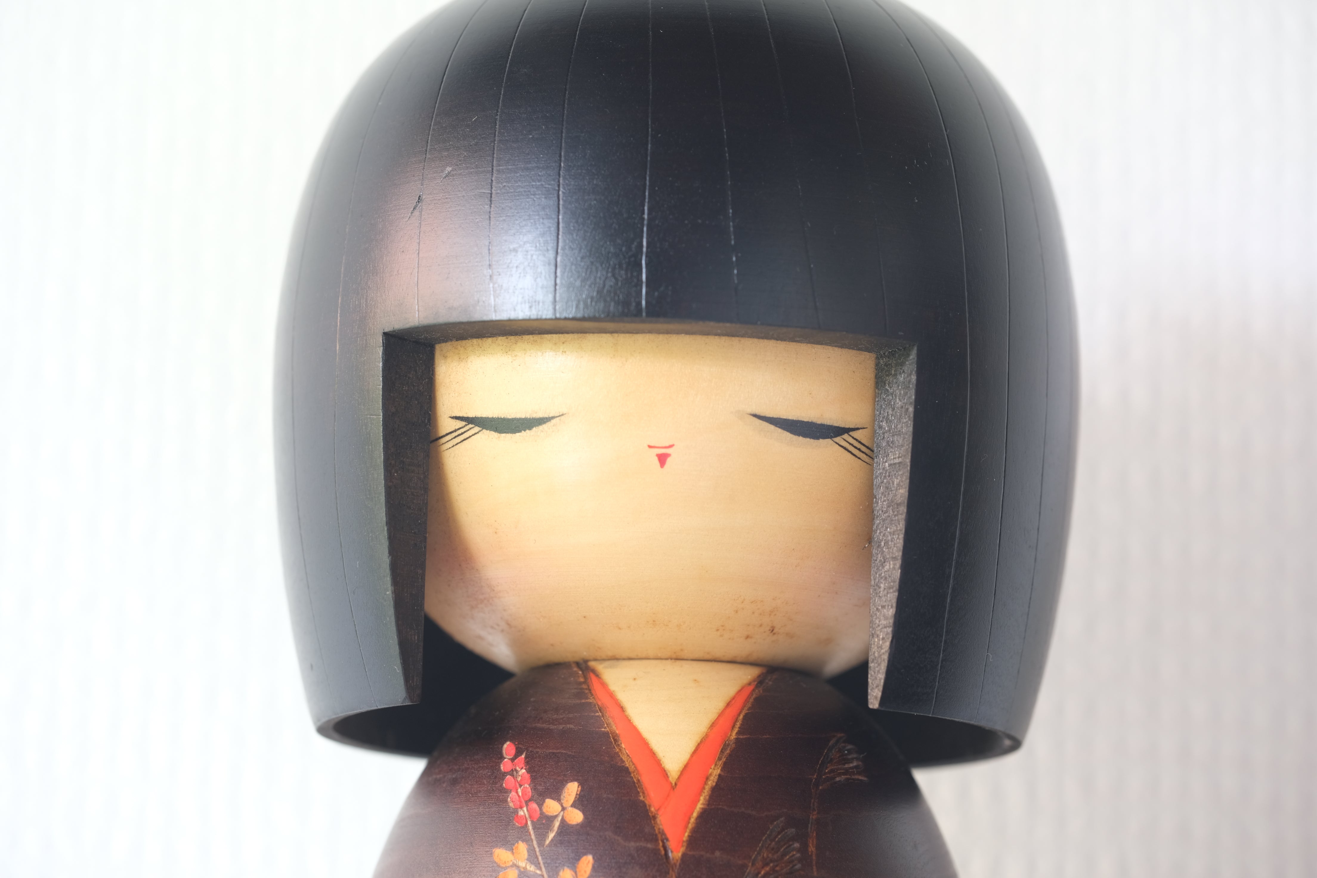 Vintage Gumma Kokeshi by Sadao Kishi 岸貞夫 (1932-1998) | 34,5 cm