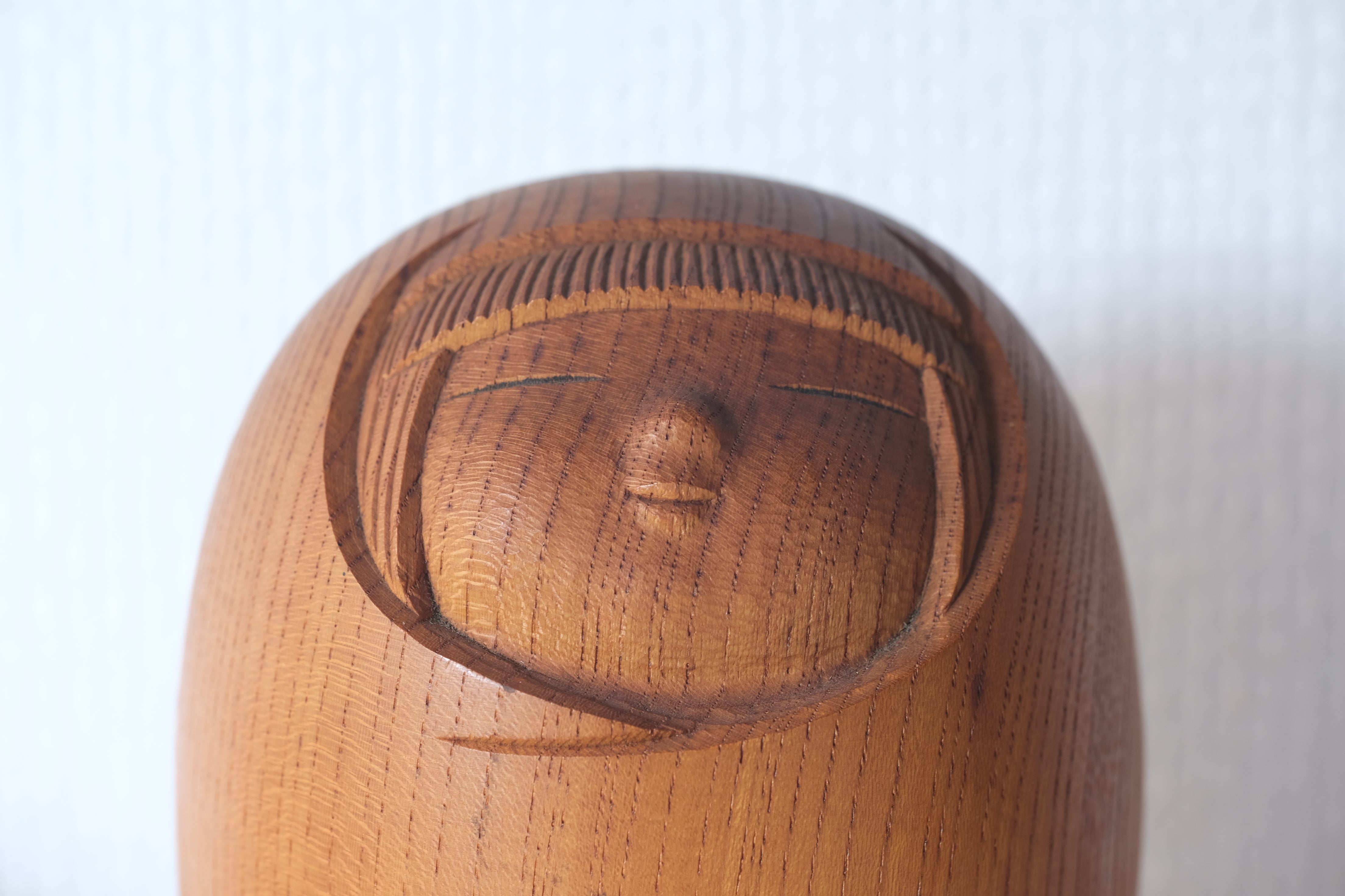 Exclusive Vintage Sosaku Kokeshi by Yoshida Takashi 吉田 多加志 (1948-2007) | 14 cm